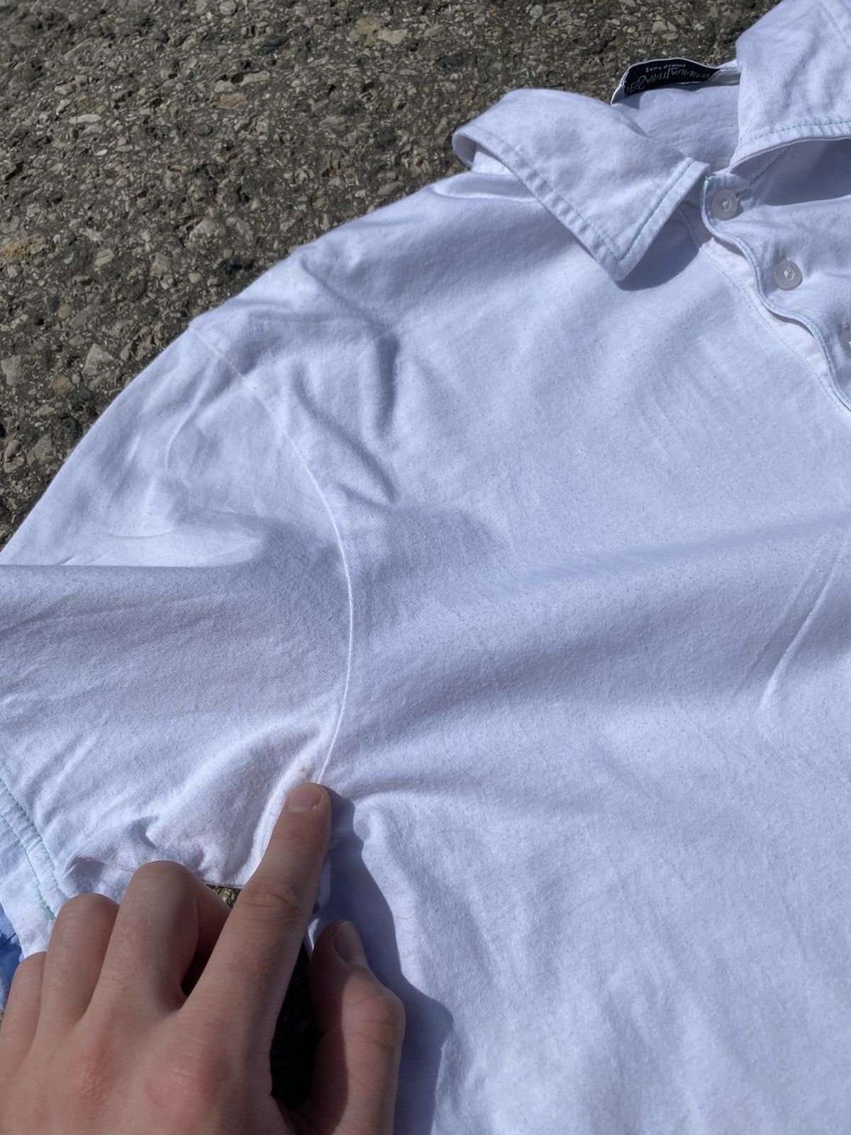 Yves Saint Laurent ysl polos shirt Size US L / EU 52-54 / 3 - 5 Thumbnail