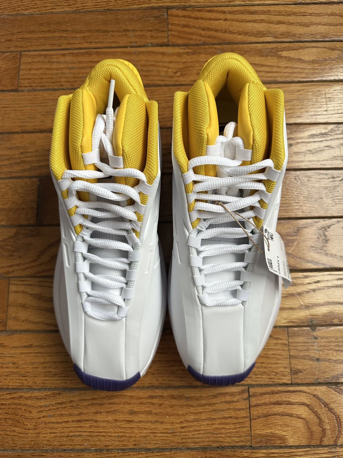 Adidas Adidas Crazy 1 Lakers Home 2022 Kobe Bryant Lakers Size 9.5 Size US 9.5 / EU 42-43 - 2 Thumbnail