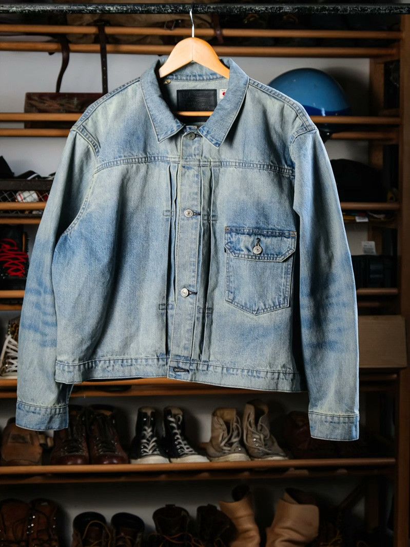 Levi's Levi's Blue Tab Type 1 Denim Jacket Size US L / EU 52-54 / 3 - 1 Thumbnail