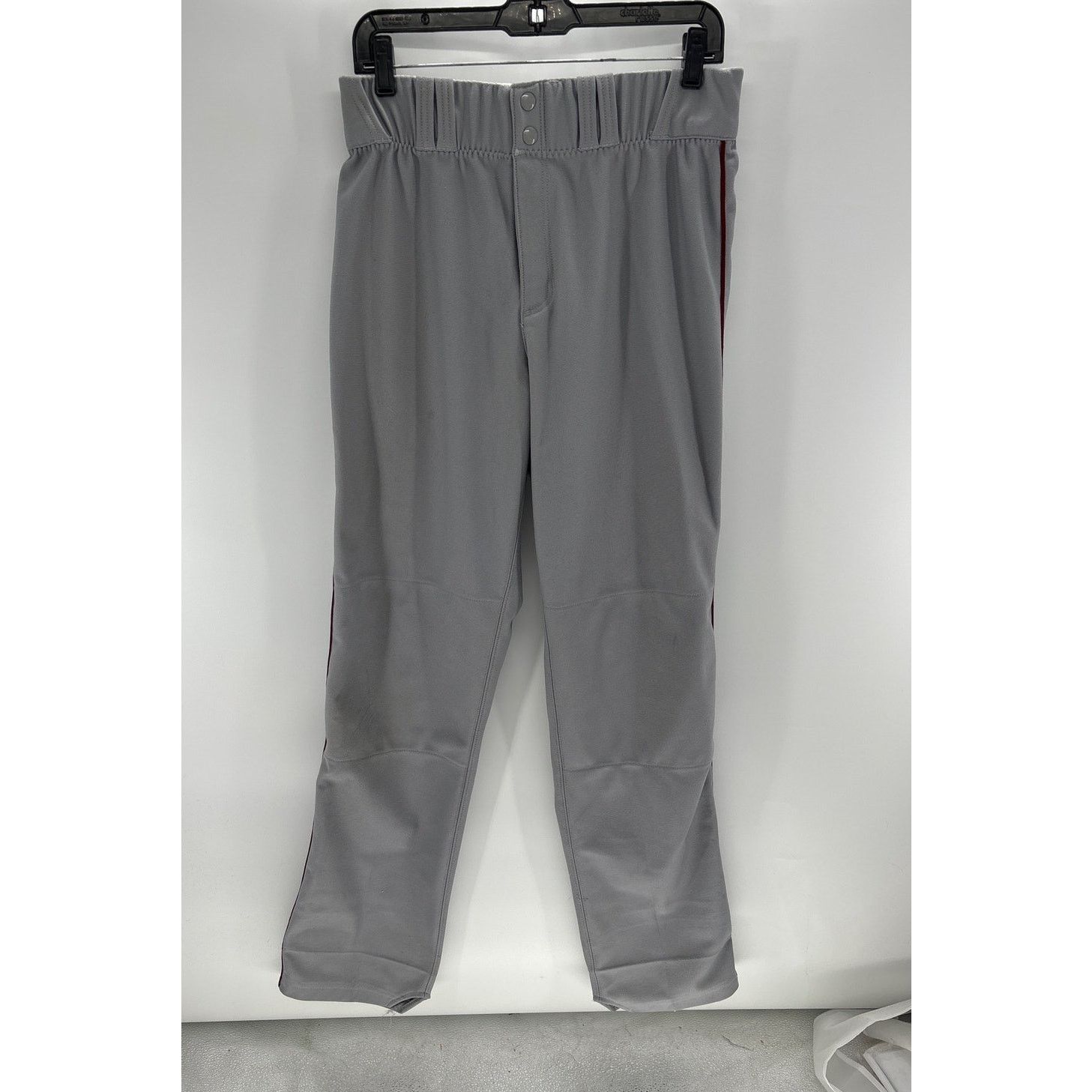 Adidas Adidas Men;s Gray/Maroon 32W X 34L Baseball pants Size US 32 / EU 48 - 1 Thumbnail