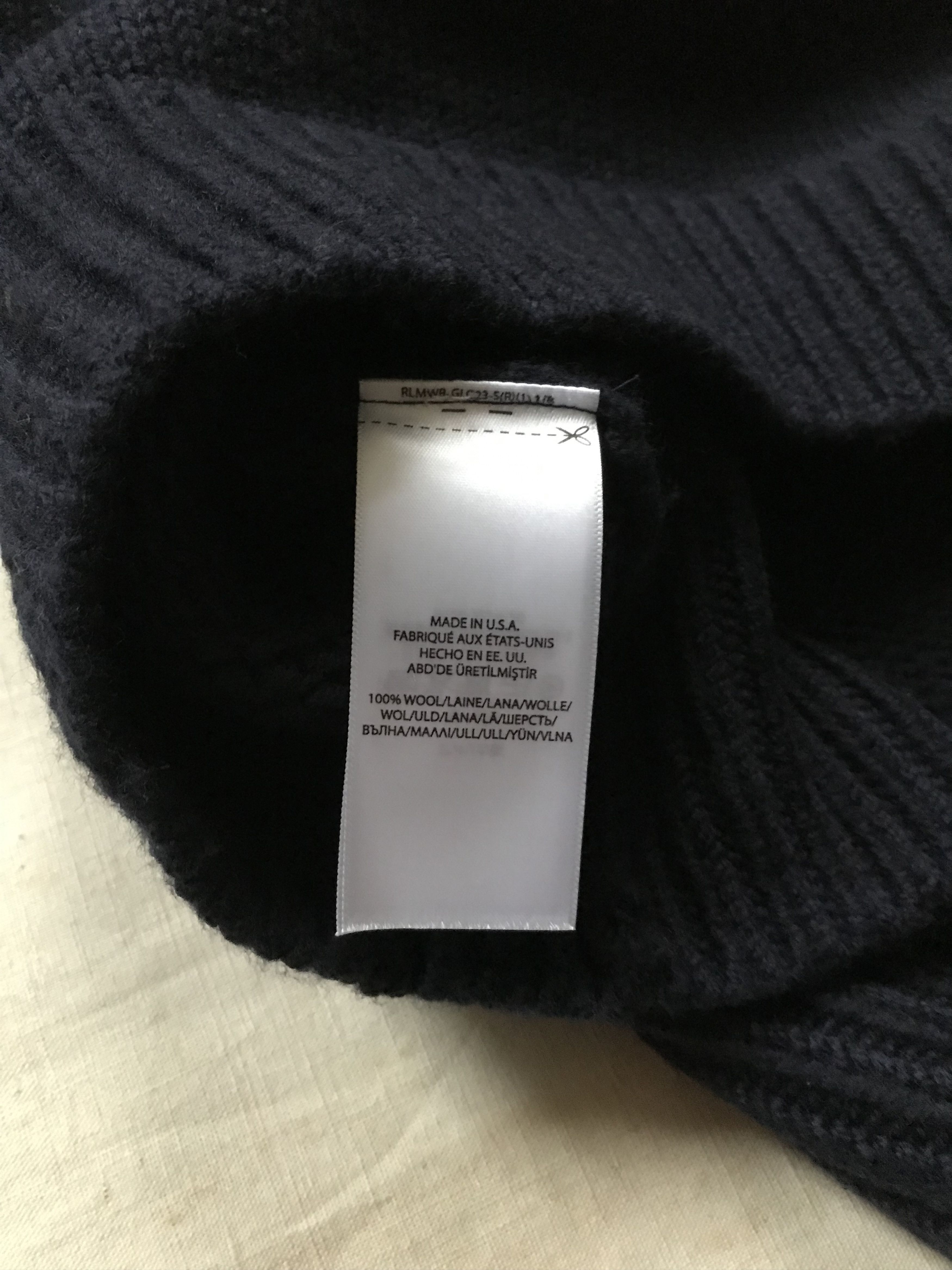 Polo Ralph Lauren × Ralph Lauren Polo Ralph Lauren RL Intarsia Wool Knit Sweater Size US XL / EU 56 / 4 - 9 Thumbnail