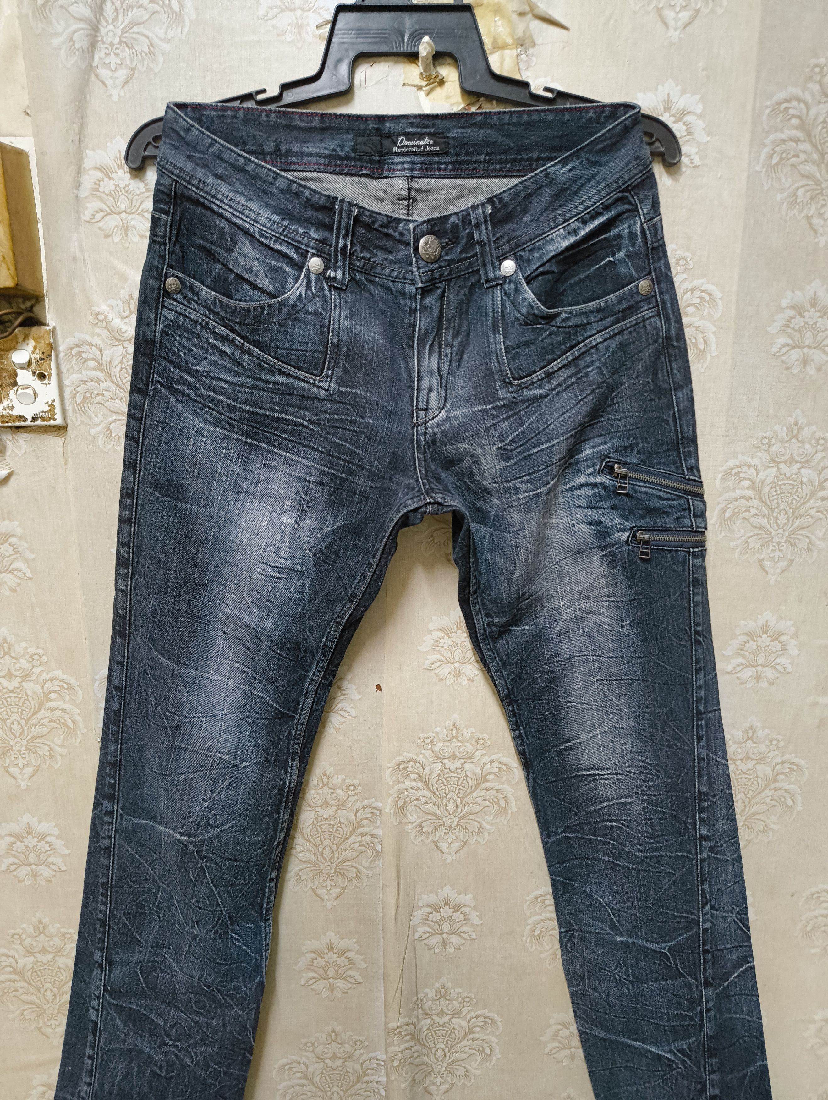 Japanese Brand DOMINATE ROCK UNITE JEANS REGULAR FIT FOR ROCKERS Size US 32 / EU 48 - 3 Thumbnail
