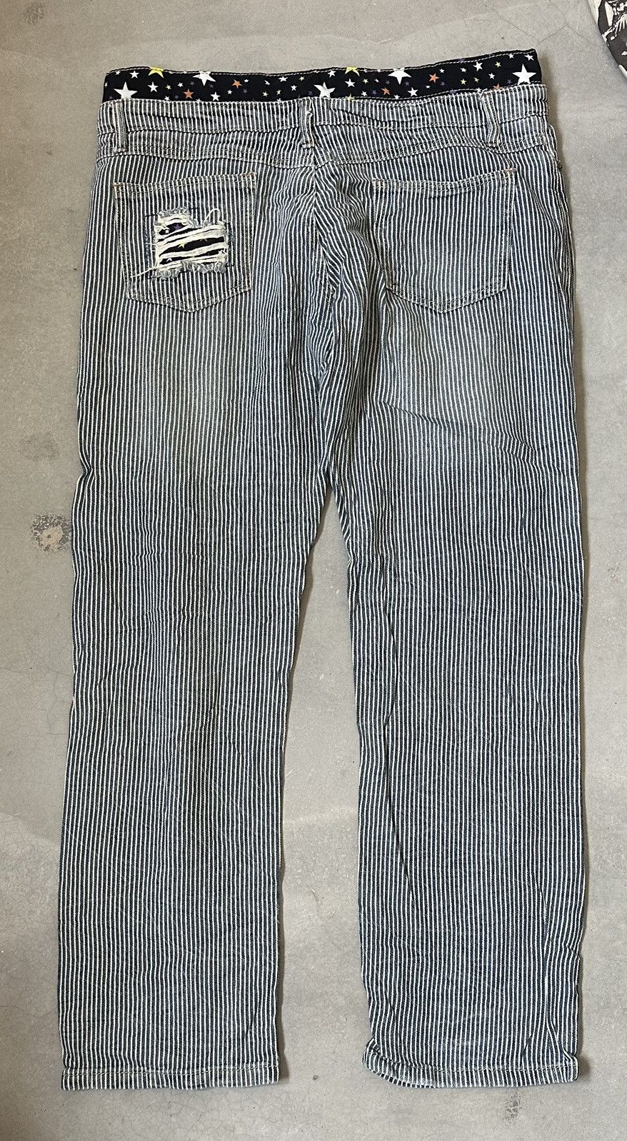 Japanese Brand JAPAN HICKORY DISTRESSED PANT Size US 34 / EU 50 - 11 Thumbnail