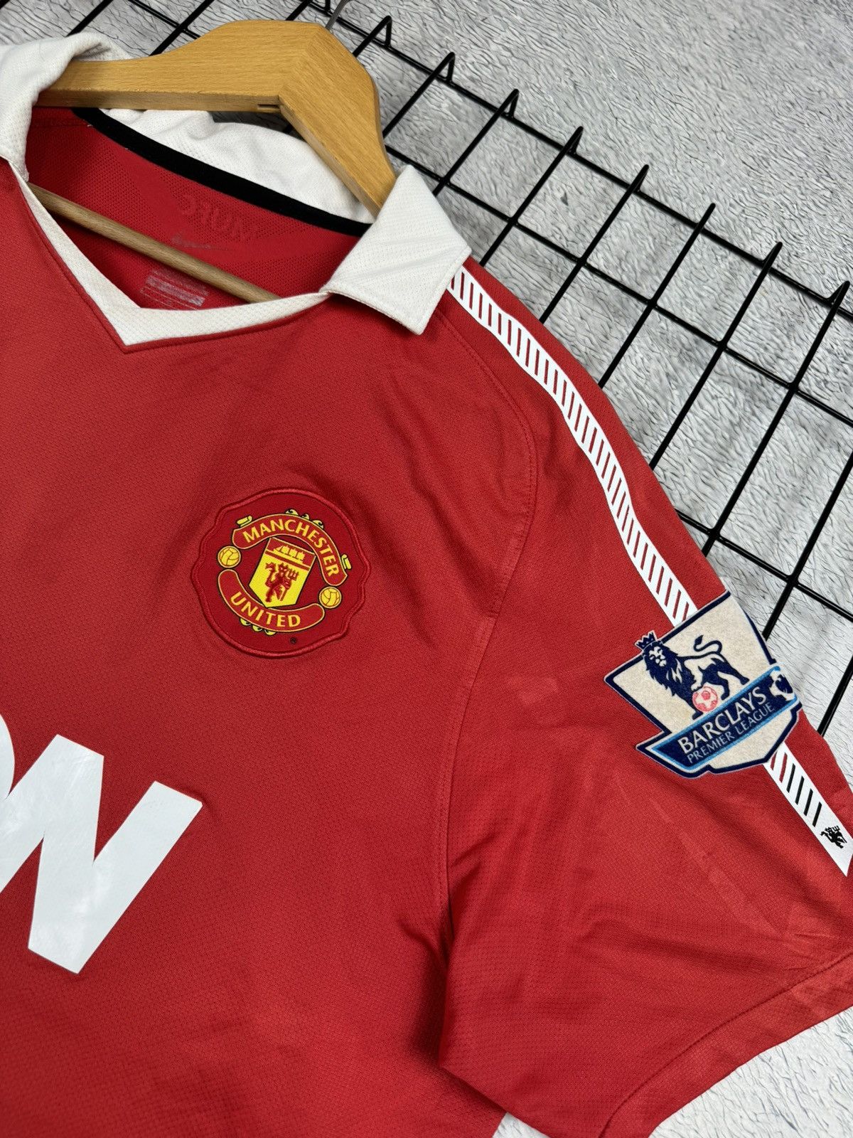 Nike × Vintage Vintage Manchester United 2010/11 Nike Jersey Blokcore L sz Size US L / EU 52-54 / 3 - 9 Thumbnail