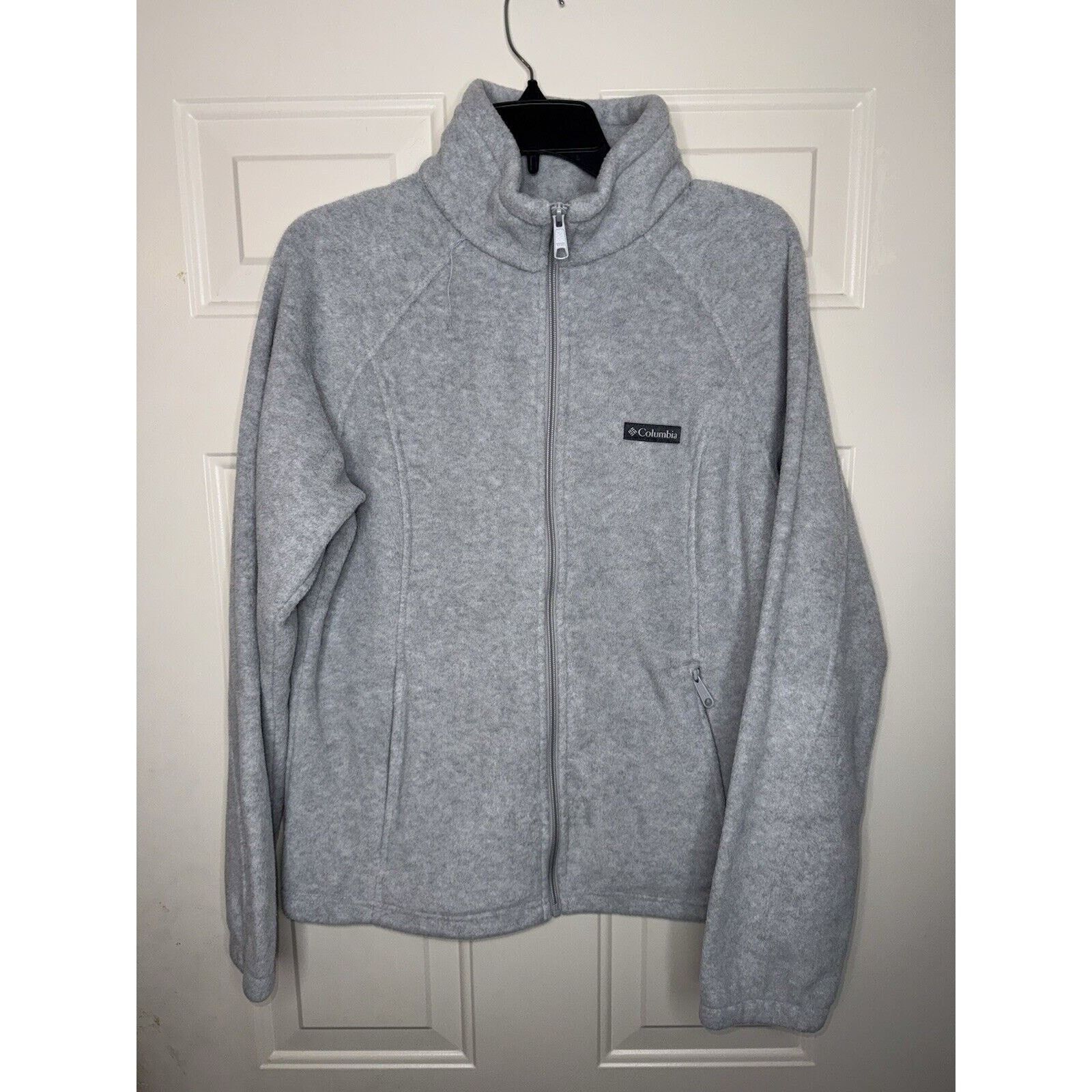 Columbia Columbia Benton Springs Fleece Jacket Sweater Gray Womens XL Size XL / US 12-14 / IT 48-50 - 2 Thumbnail