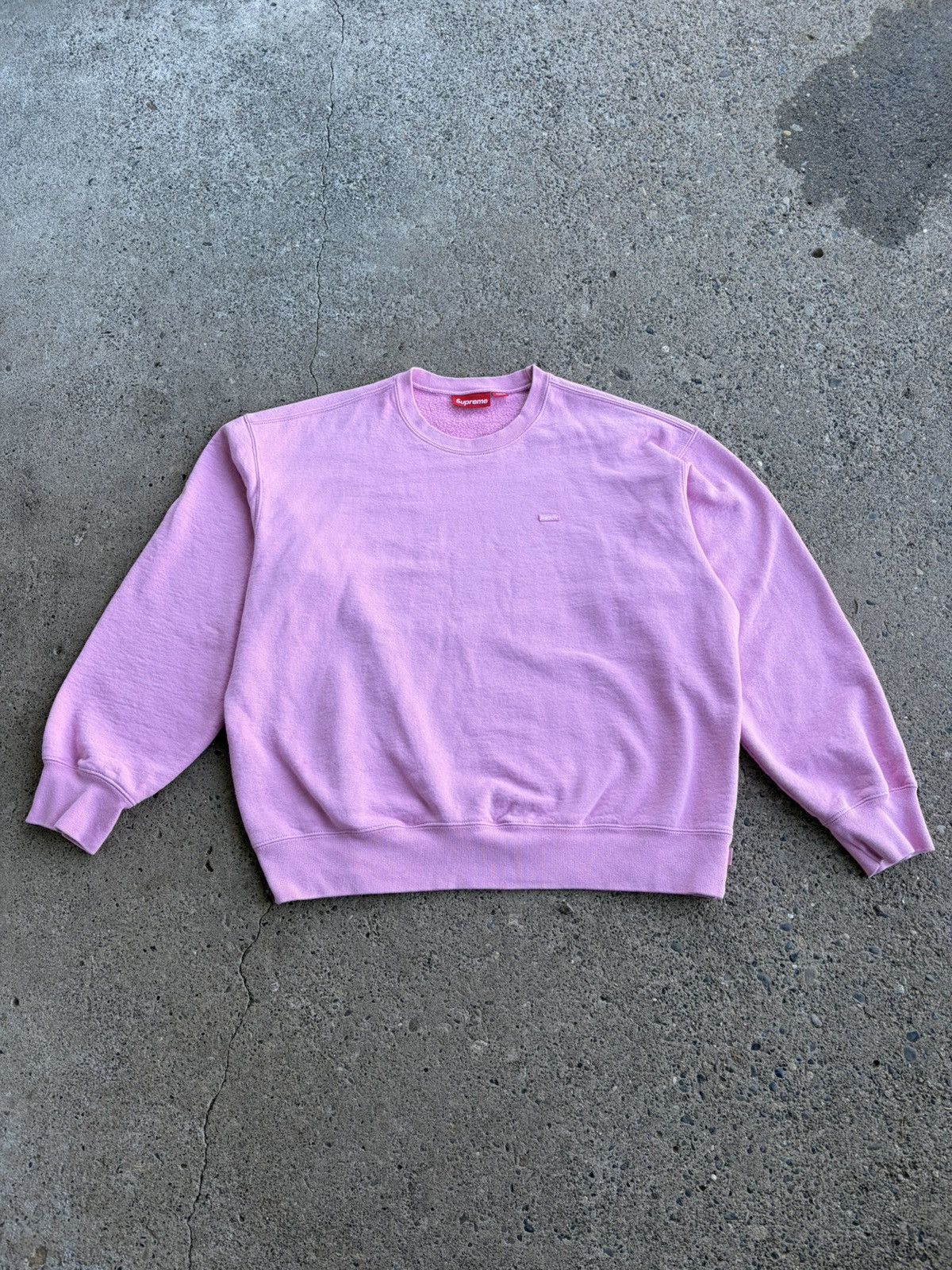 Supreme Supreme fw25 mini box logo pink sweatshirt Size US L / EU 52-54 / 3 - 1 Thumbnail