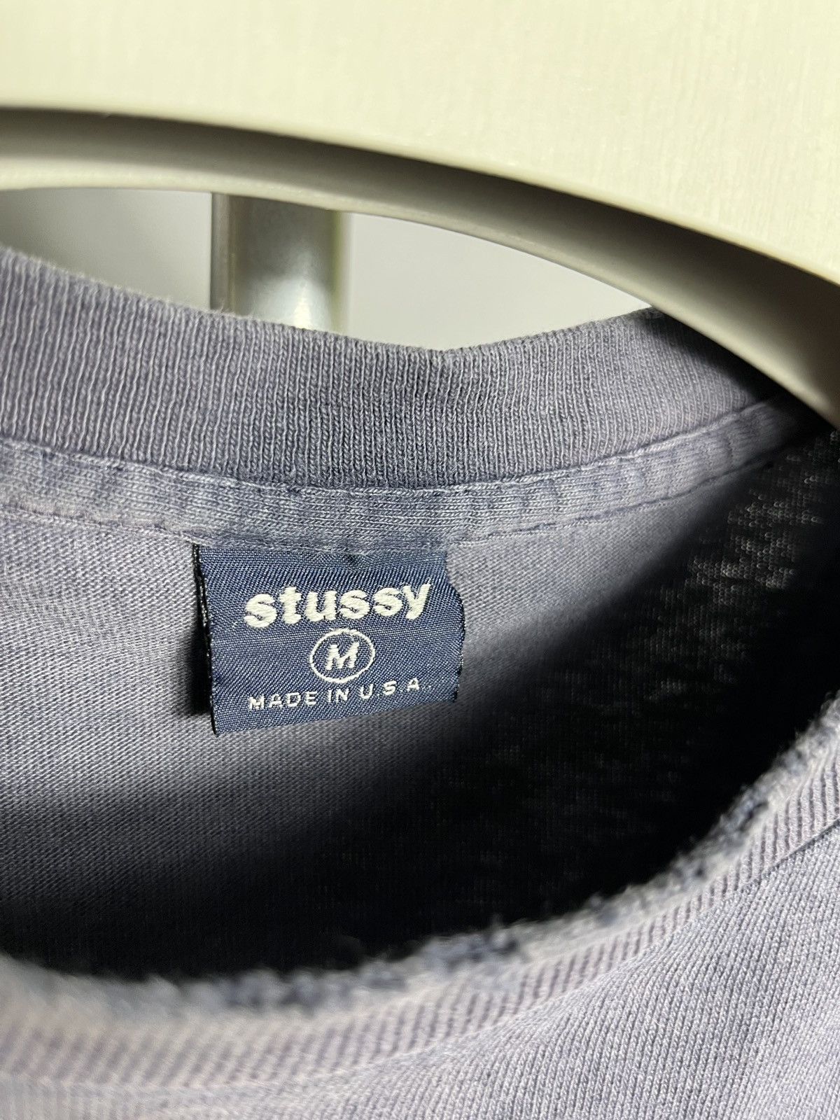 Stussy Stussy T Shirt Mens Blue Streetwear Skate Made in USA 90s Size US M / EU 48-50 / 2 - 8 Thumbnail