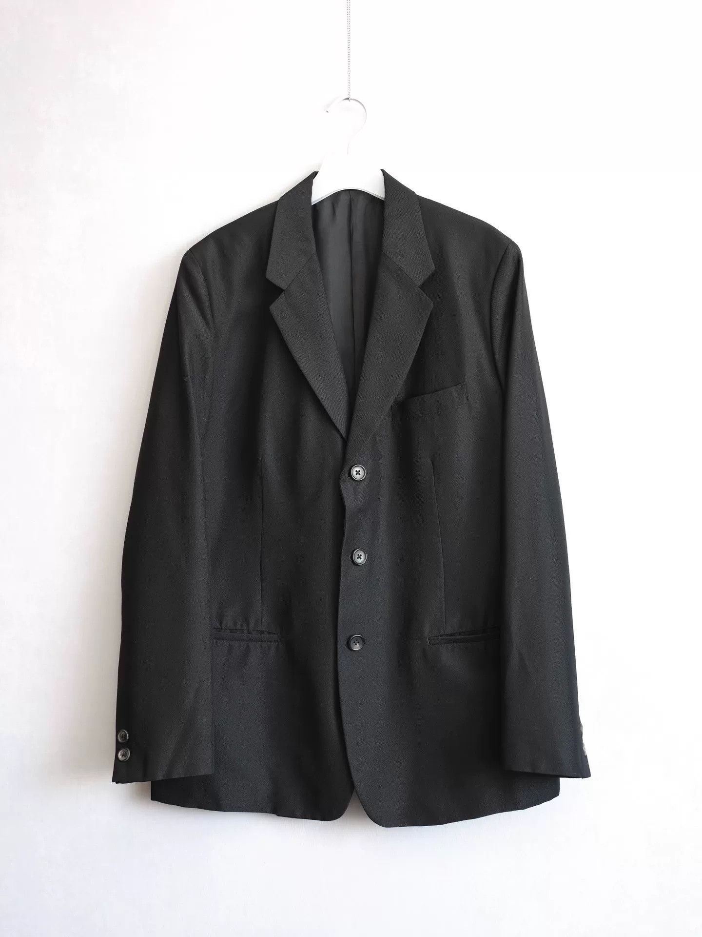 Yohji Yamamoto Yohji Yamamoto 97AW 3B Blended Suit Jacket Size US M / EU 48-50 / 2 - 1 Thumbnail