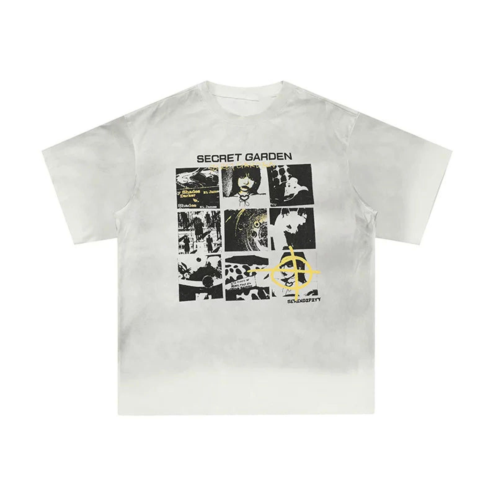 Vintage Secret Garden Vintage Photo Collage Tee | Heavyweight Size US L / EU 52-54 / 3 - 6 Thumbnail