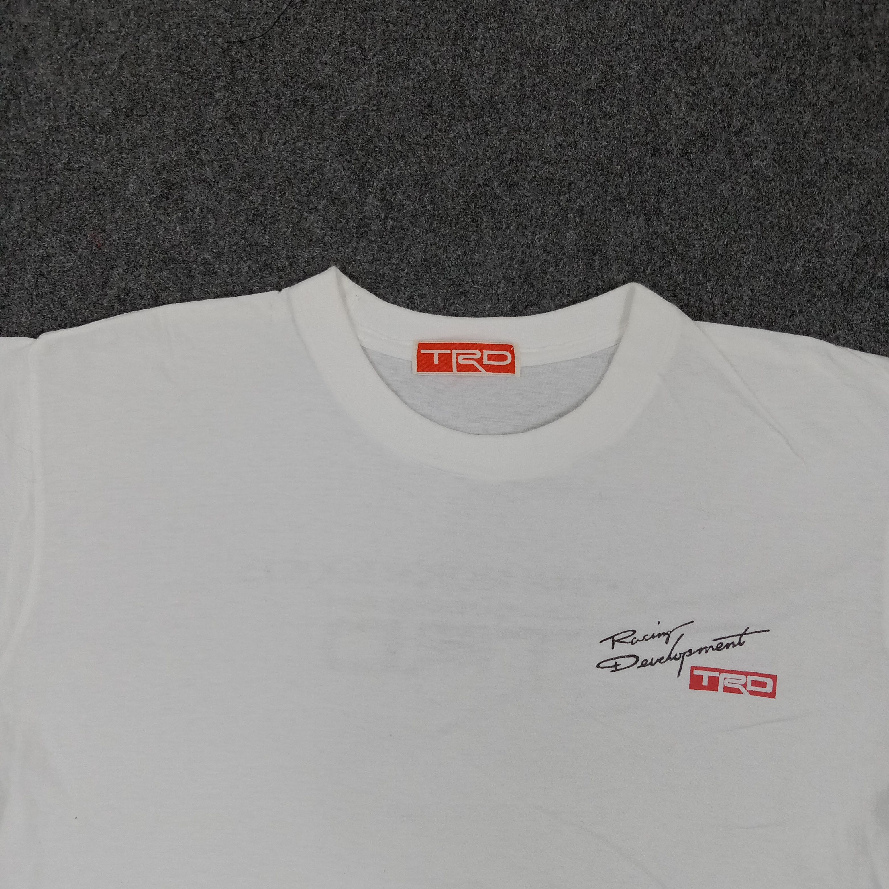 Japanese Brand × Vintage Toyota Racing Development TRD Team Japanese Tshirt Size US M / EU 48-50 / 2 - 4 Thumbnail