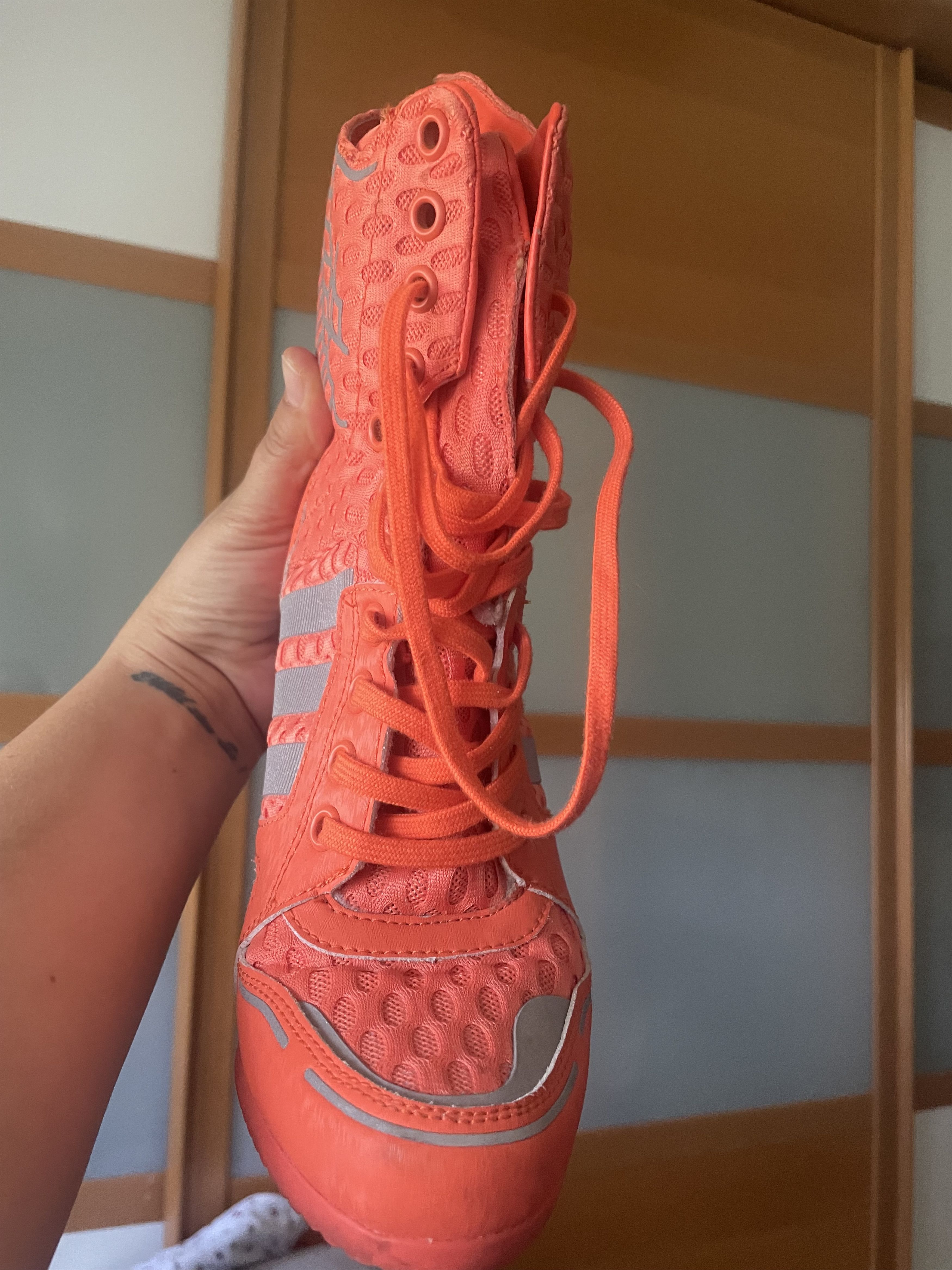 Jeremy Scott Adidas Originals by Jeremy Scott – JS Wings Wedge Sneakers Size US 8.5 / IT 38.5 - 5 Thumbnail