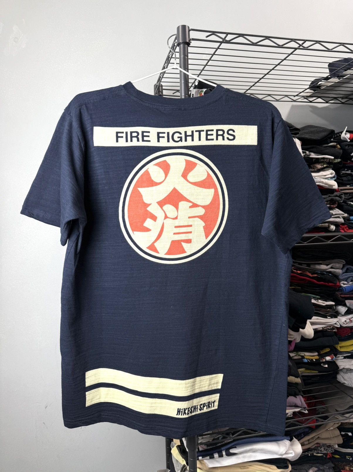 Japanese Hikeshi Spirit Fire Fighters T Shirt