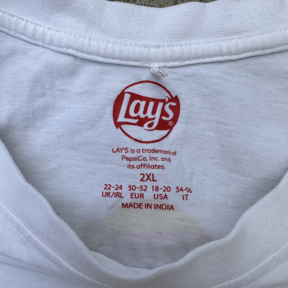 Hope Vintage Japanese Style Adult Lays T-shirts Big Logo Y2K 00s Size US XXL / EU 58 / 5 - 7 Thumbnail