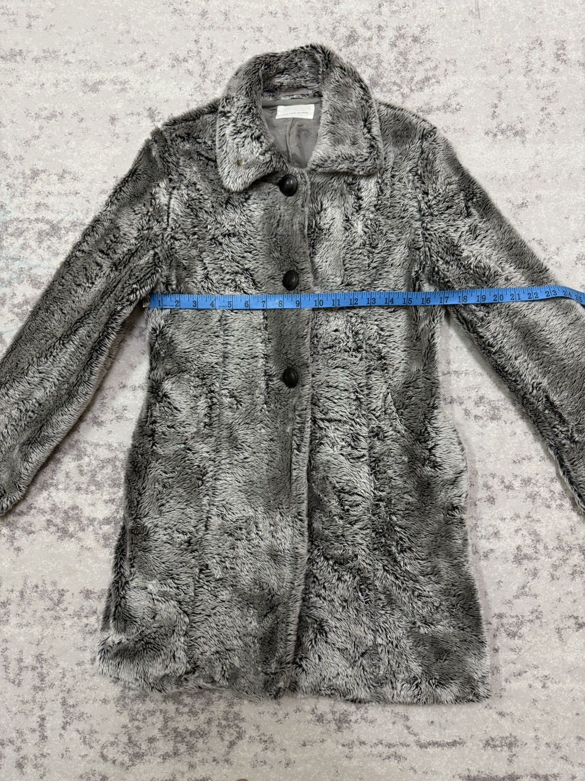 Japanese Brand PEYTON PLACE PPFM by FIVE FOX FAUX FUR LONG COAT JACKET Size S / US 4 / IT 40 - 15 Thumbnail