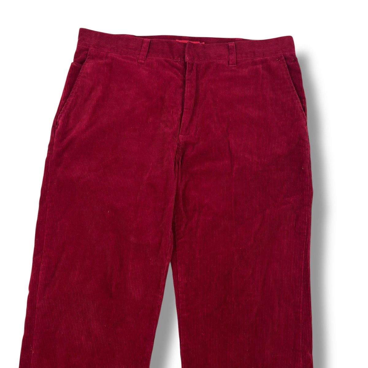 Supreme Supreme Dark Red Corduroy Trousers Size US 36 / EU 52 - 1 Thumbnail