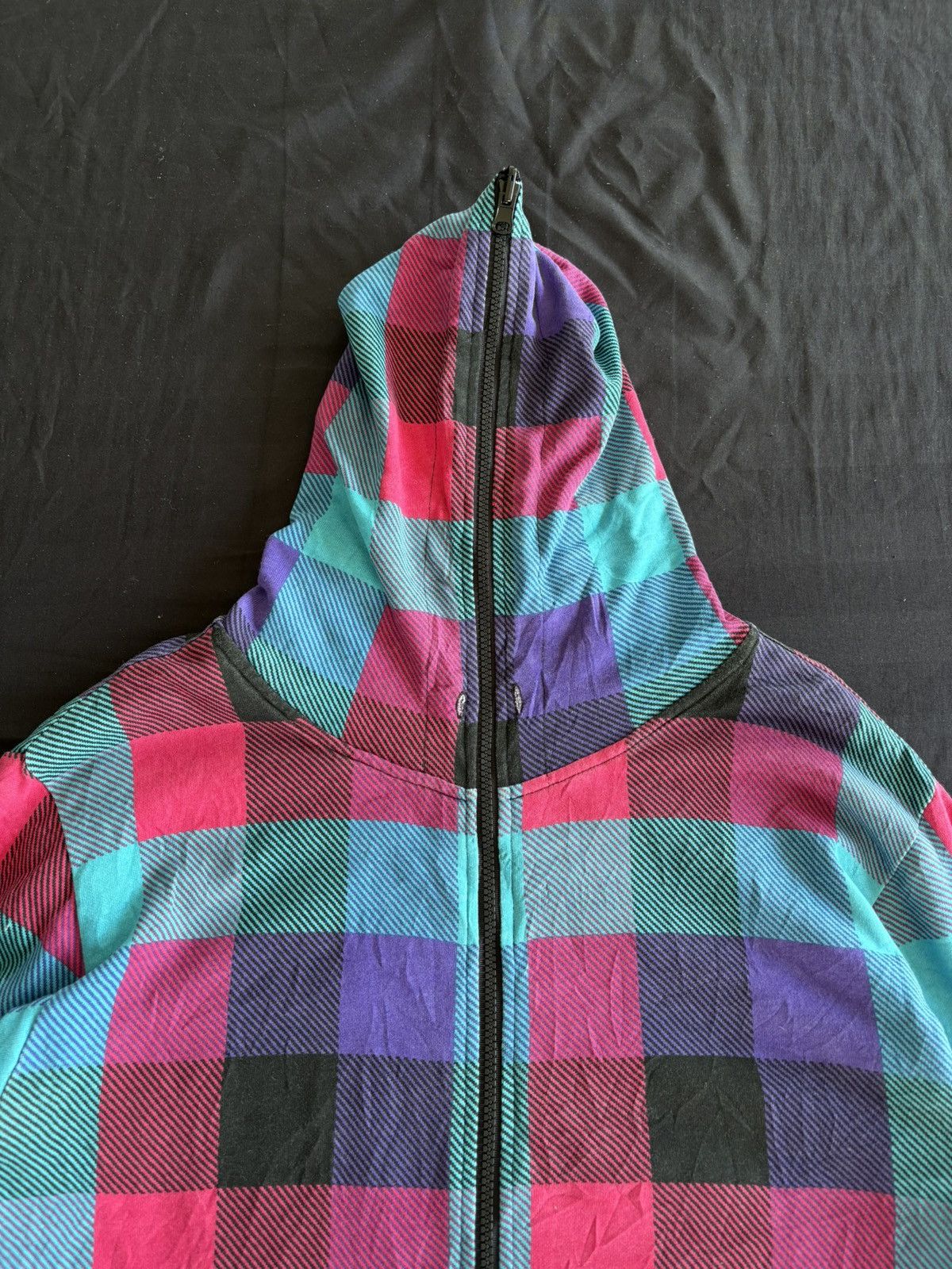 Japanese Brand M25QUARED Reversible Full Zip Hood Punk Y2K Style Size US L / EU 52-54 / 3 - 2 Thumbnail