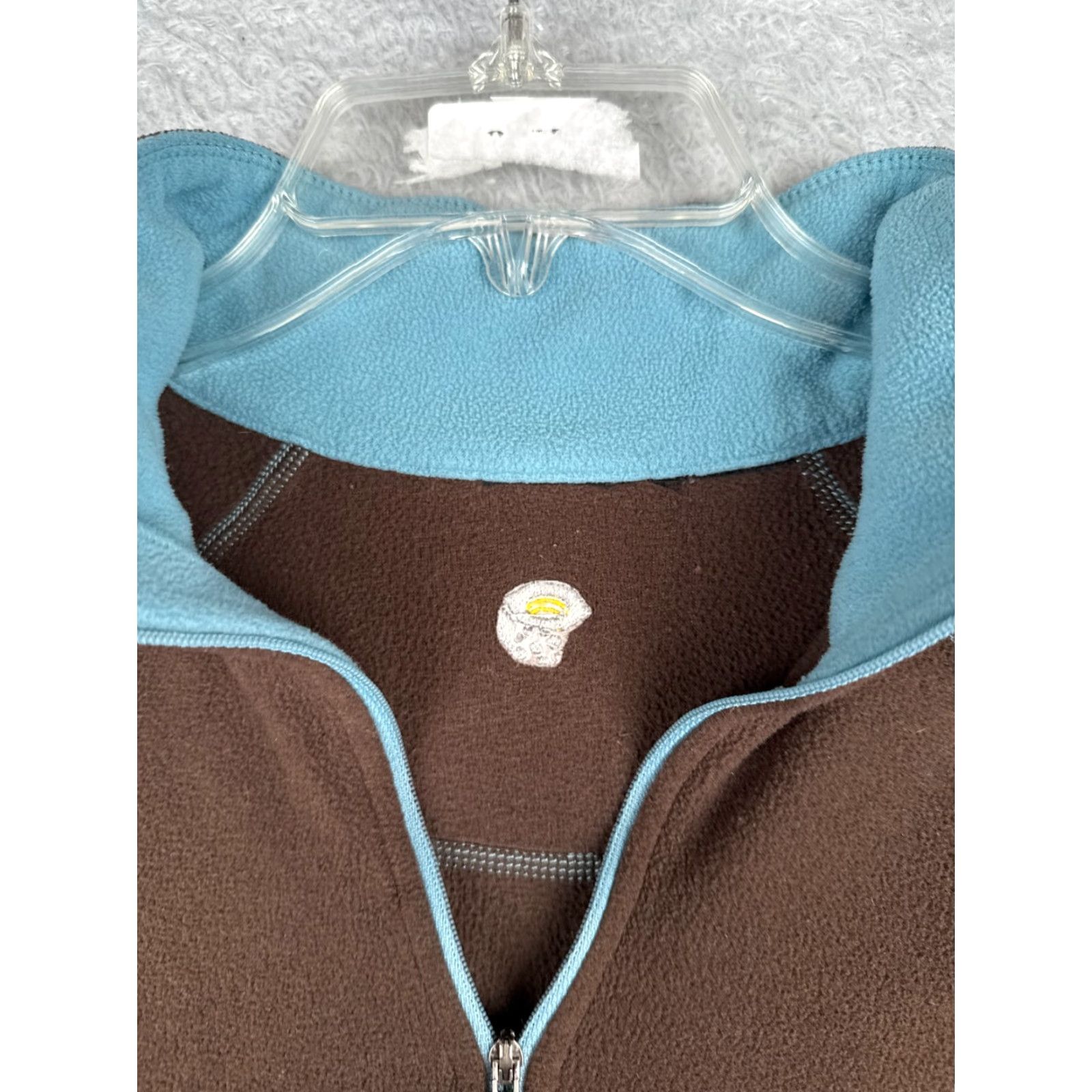 Mountain Hardwear Mountain Hardwear Sweater Women XL Brown Pullover 1/4 Zip Fleece Knit Shirt? Size XL / US 12-14 / IT 48-50 - 6 Thumbnail