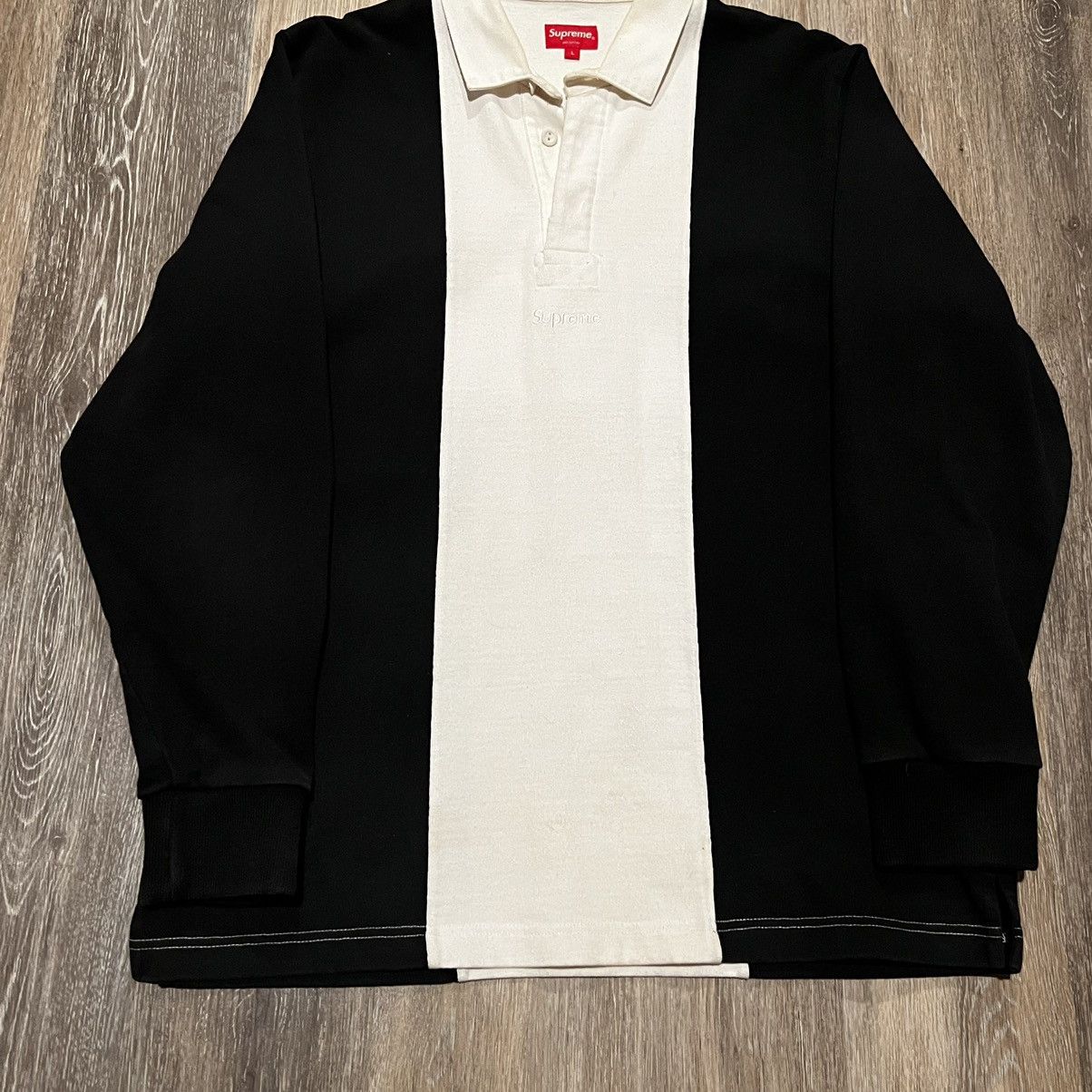 Supreme Supreme Rugby Ls Split shirt Size US L / EU 52-54 / 3 - 4 Thumbnail