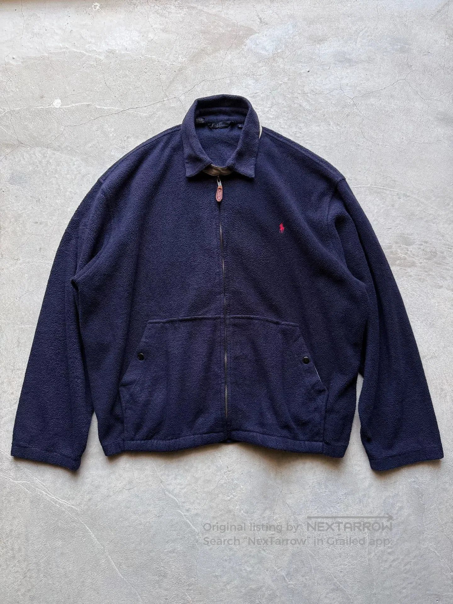 Vintage Vintage 90s Polo Ralph Lauren Fleece Jacket. Size US L / EU 52-54 / 3 - 1 Thumbnail