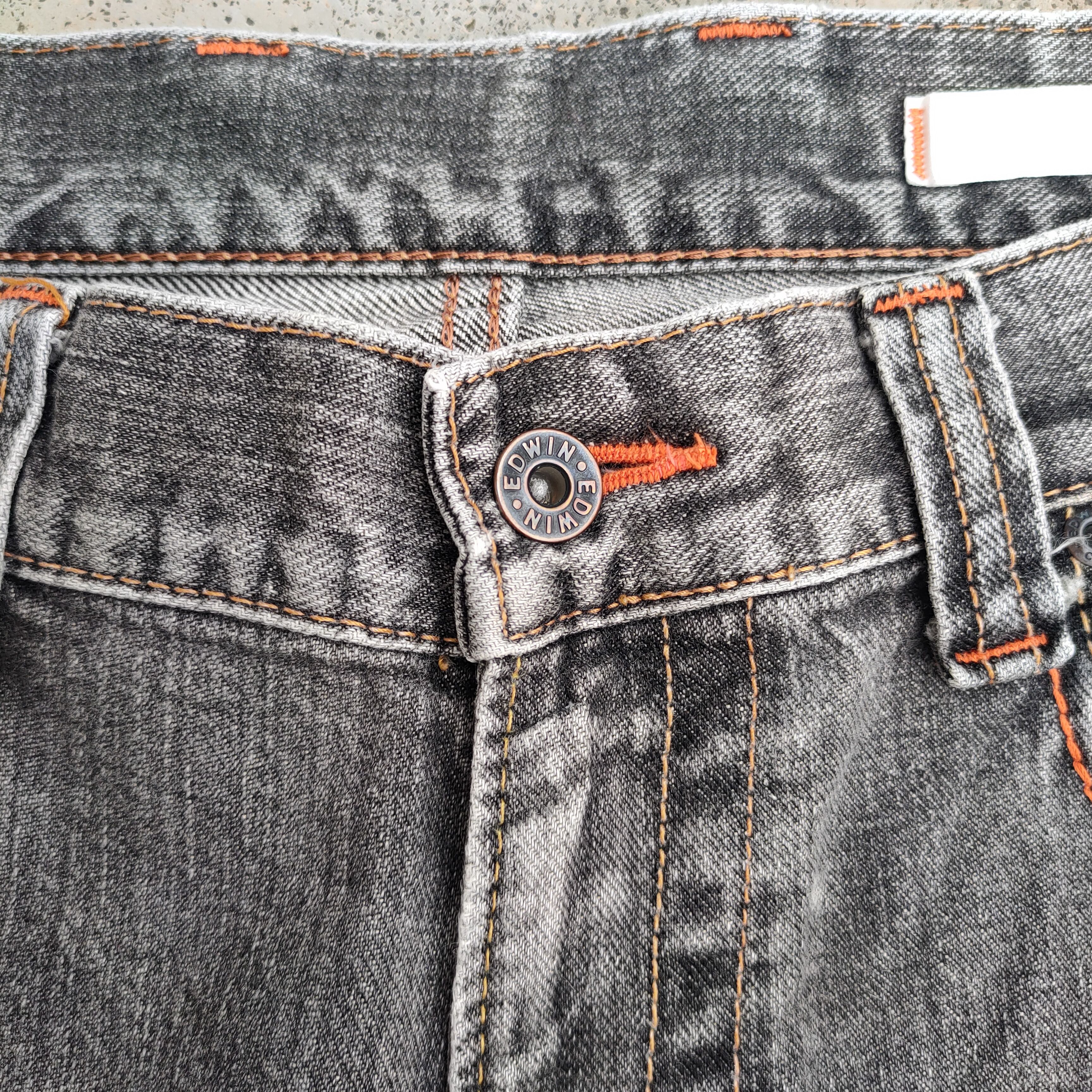 Edwin Edwin vintage faded black jeans denim pants Size US 38 / EU 54 - 5 Thumbnail