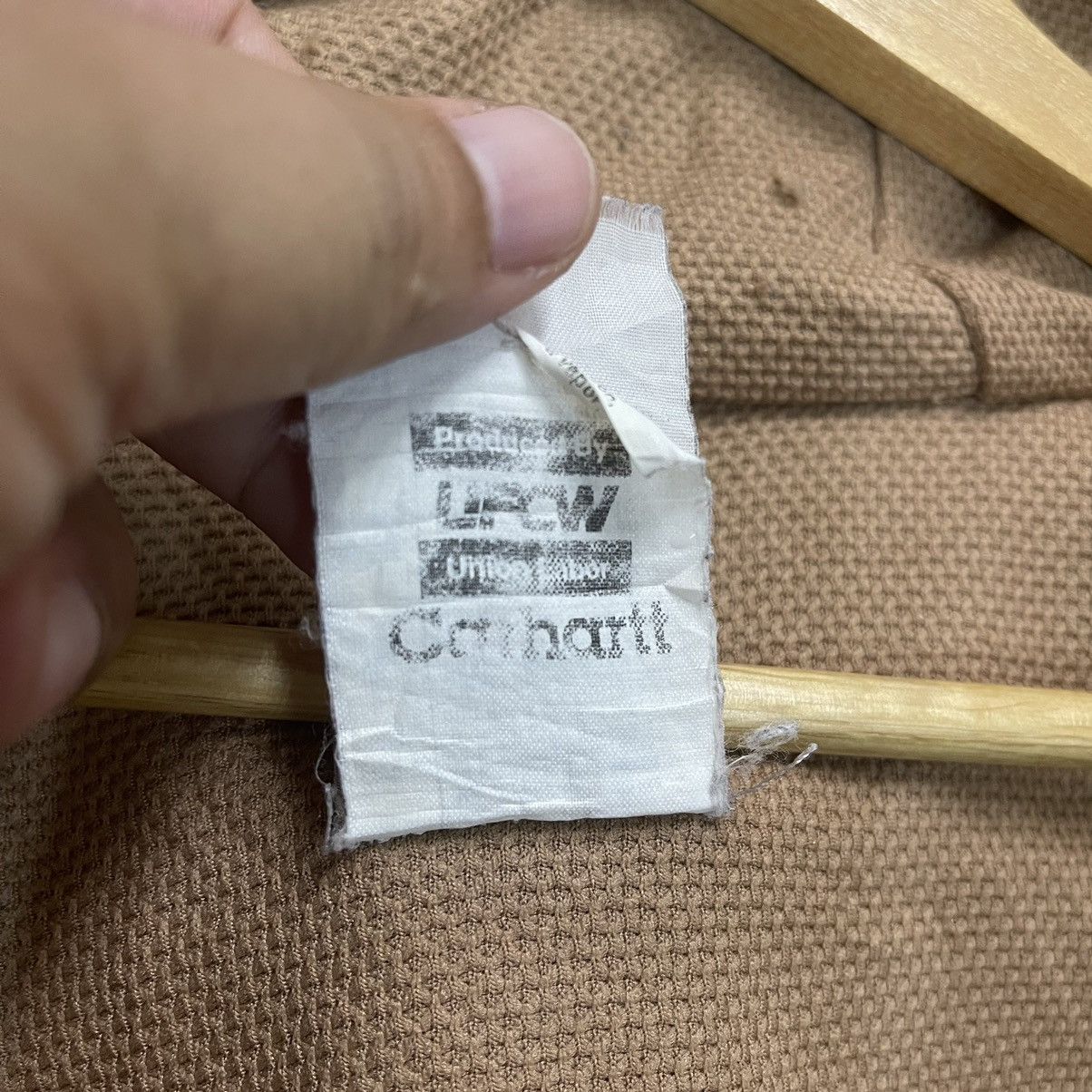 Carhartt × Carhartt Wip VINTAGE 90s CARHARTT HEAVYWEIGHT HOODIES JACKET MADE IN USA Size US L / EU 52-54 / 3 - 15 Thumbnail