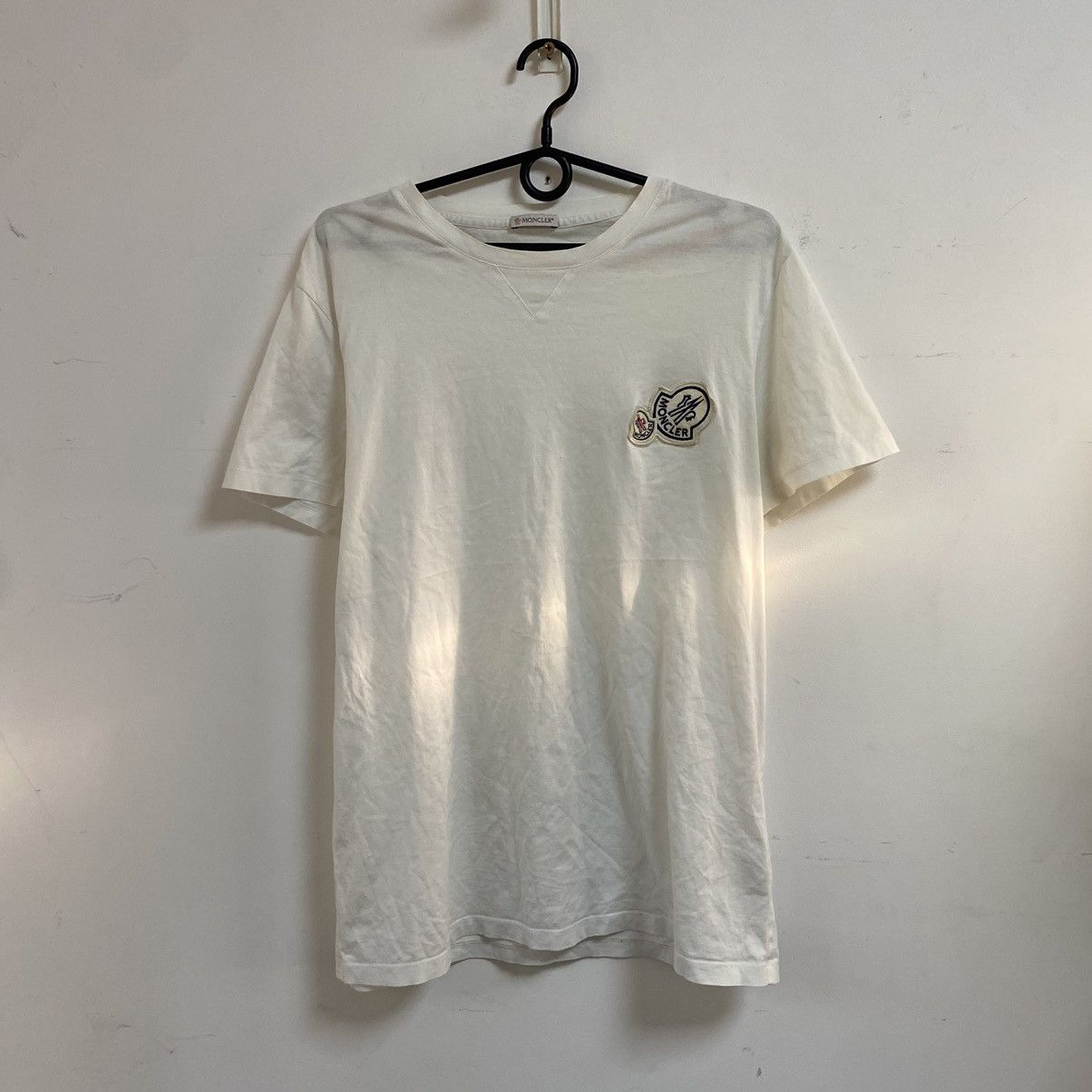 Moncler White moncler shirt Size US L / EU 52-54 / 3 - 1 Thumbnail