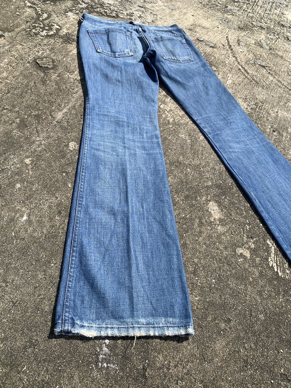 Diesel × Le Grande Bleu (L.G.B.) Steal 🔥 Flare diesel distressed bootcut jeans Size 27" / US 4 / IT 40 - 16 Thumbnail