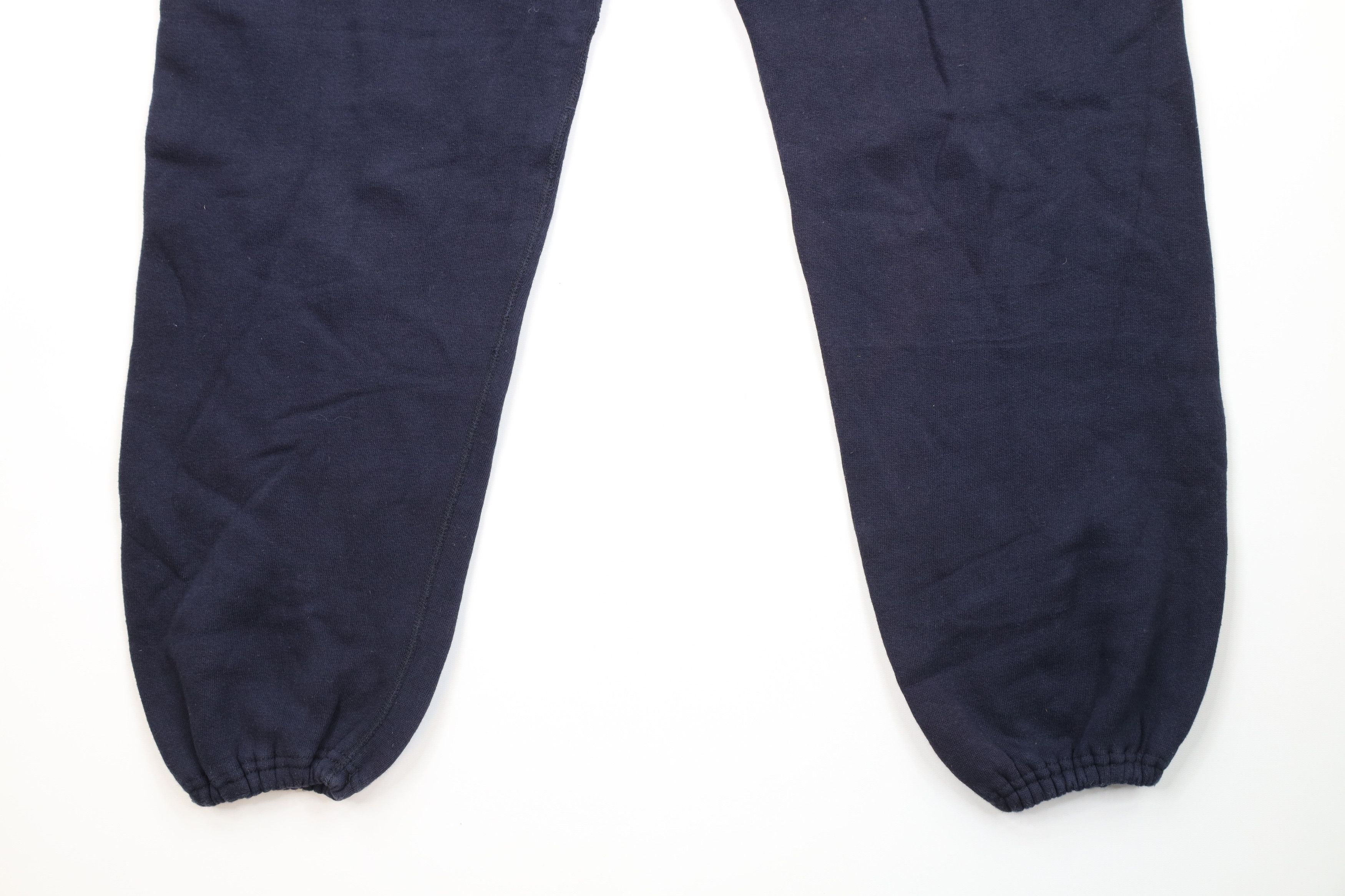 Vintage Vintage 70s 80s Streetwear Sweatpants Joggers Pants Blue USA Size US 38 / EU 54 - 4 Thumbnail