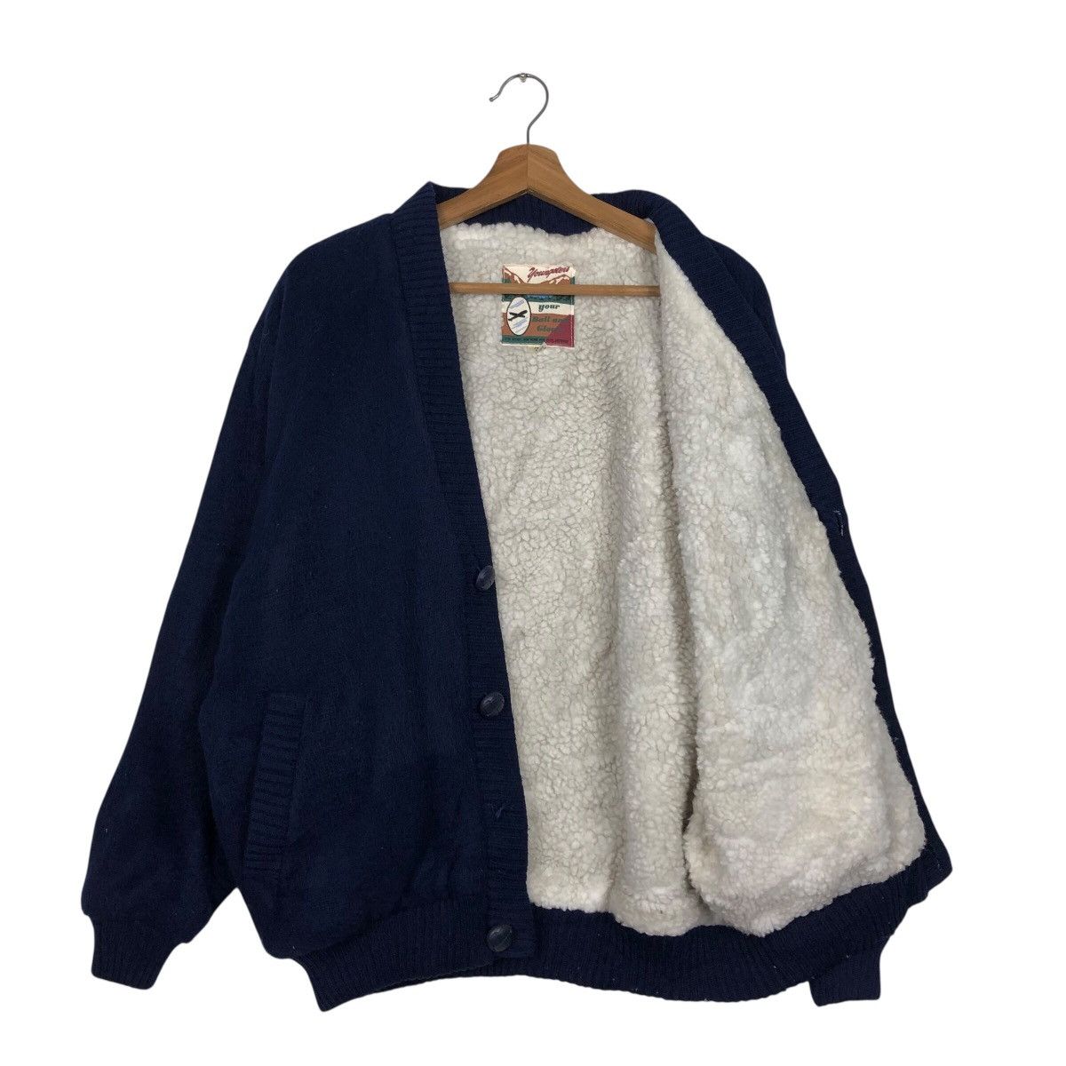 Japanese Brand 📌Vintage Bomber Jacket Cardigan Blanket Issey Miyake Size US M / EU 48-50 / 2 - 11 Thumbnail
