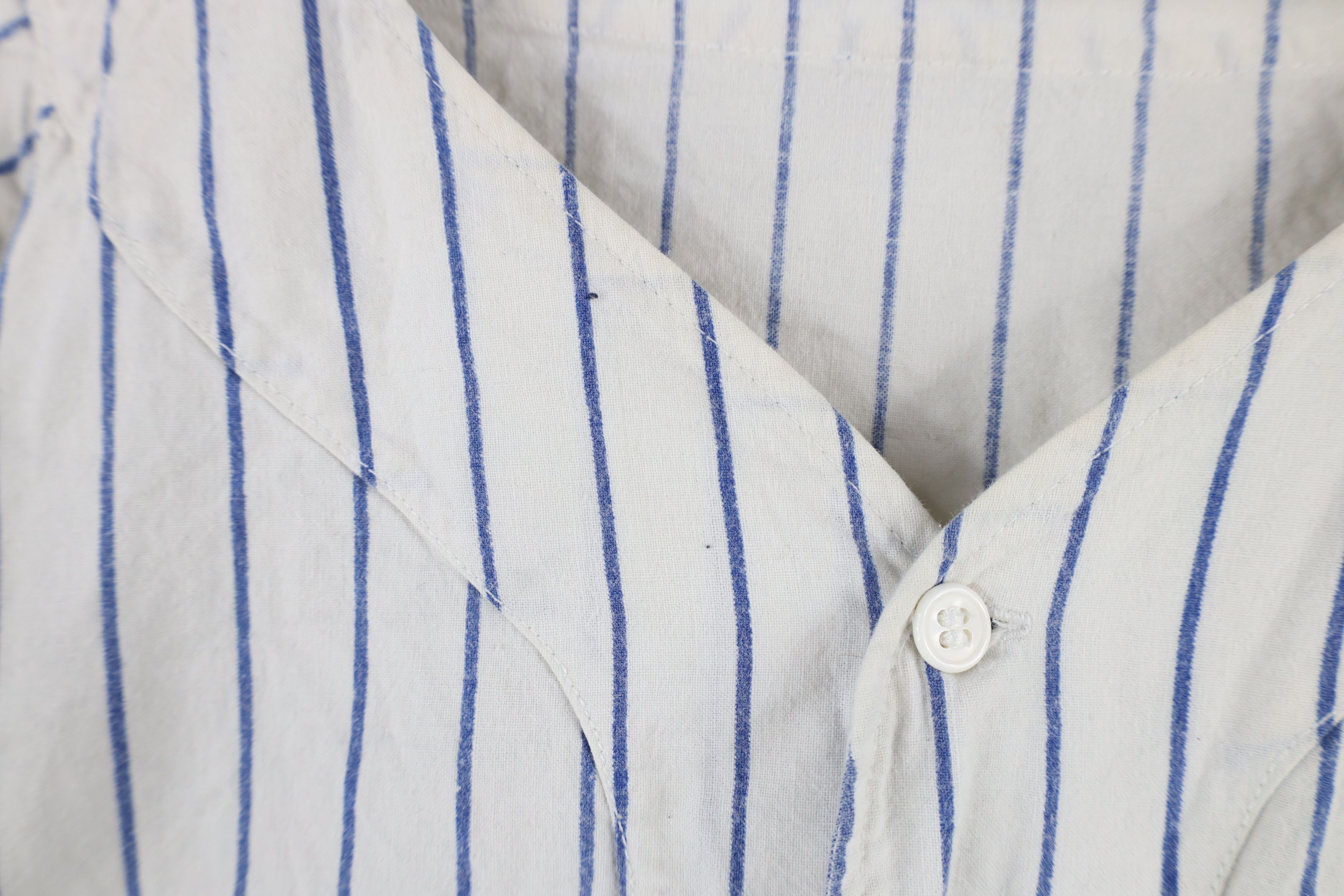 Vintage Vintage 70s Streetwear Thailand Baseball Jersey White Blue Size US XL / EU 56 / 4 - 6 Thumbnail