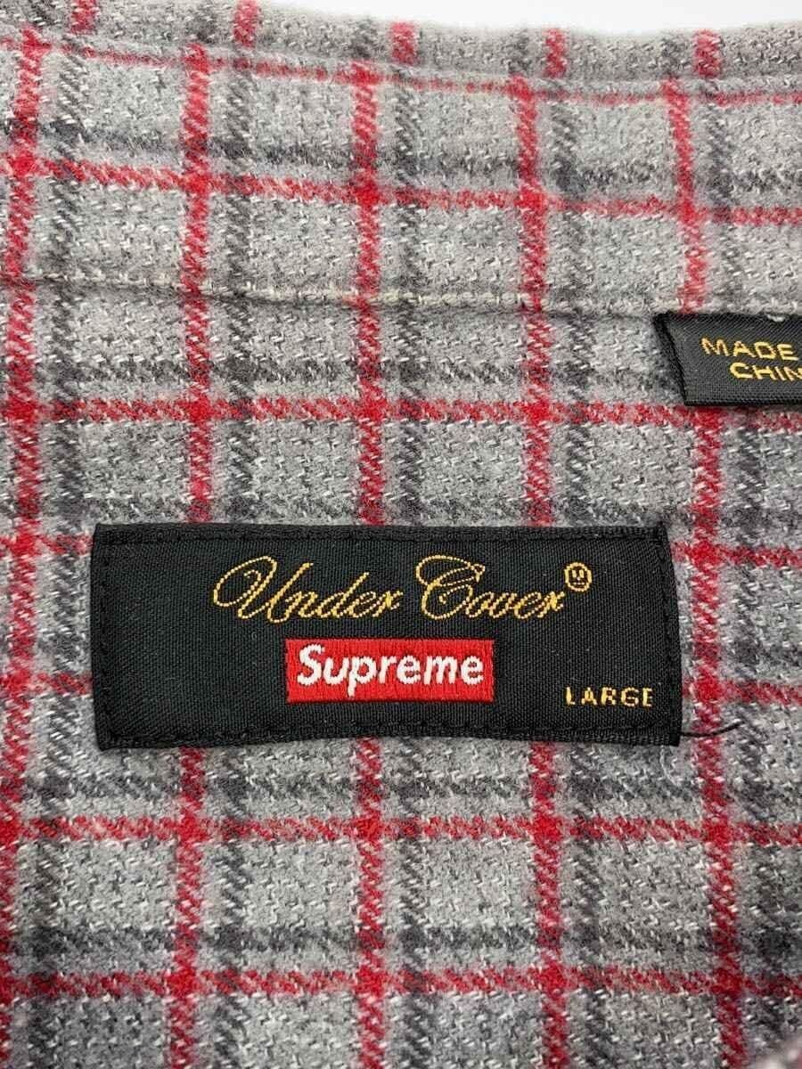 Undercover Supreme Arabic Font Boxy Short Sleeve Button Shirt Size US L / EU 52-54 / 3 - 4 Thumbnail