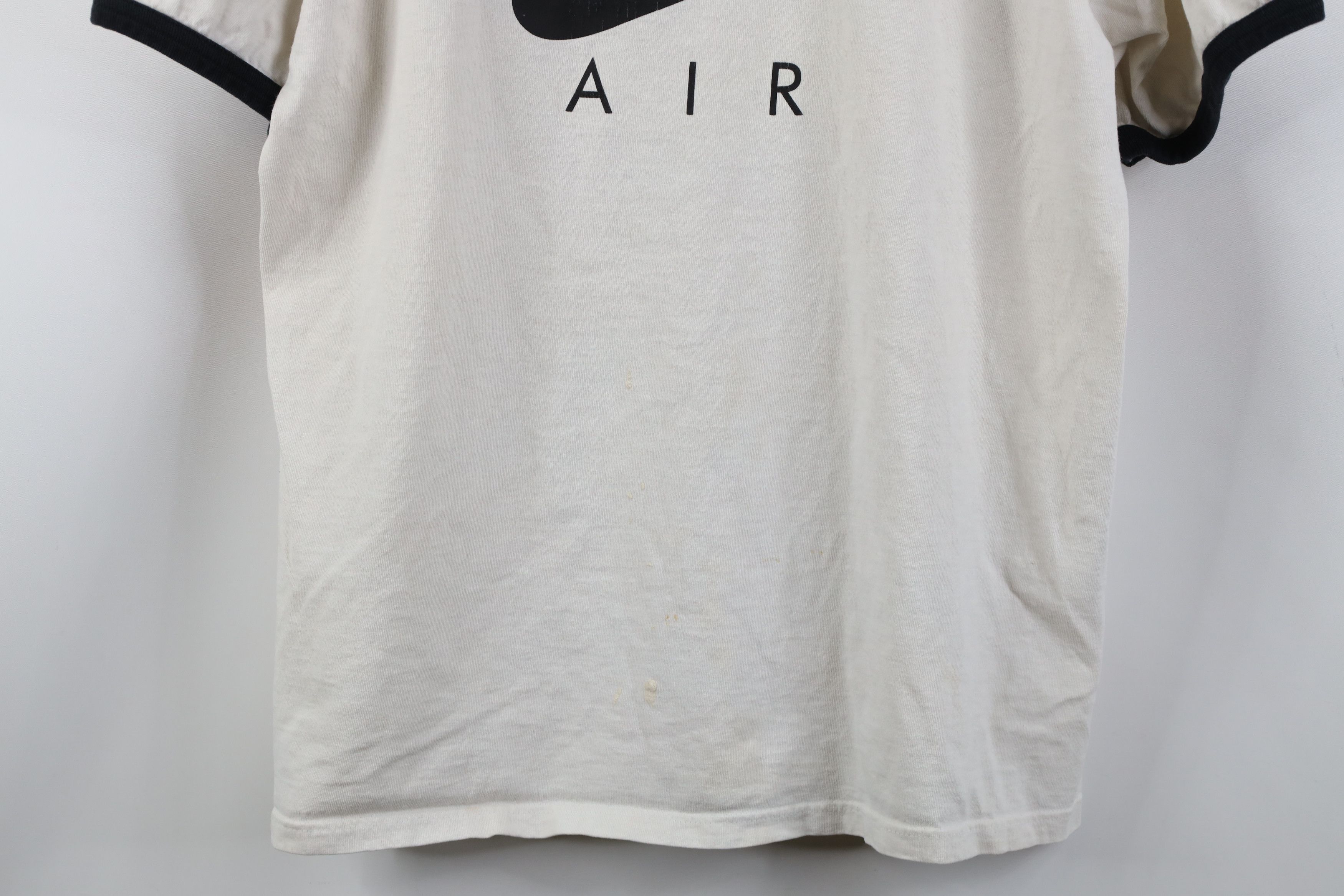 Nike Vintage Nike Air Travis Scott Center Swoosh Ringer T-Shirt Size US M / EU 48-50 / 2 - 3 Thumbnail
