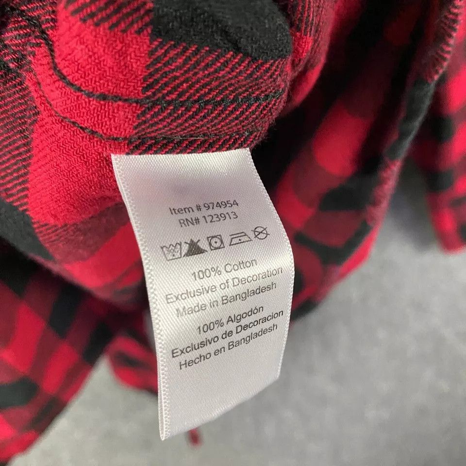 Other Jachs Flannel Shirt Men's Large Checkers Button Up Cotton L Size US L / EU 52-54 / 3 - 8 Thumbnail
