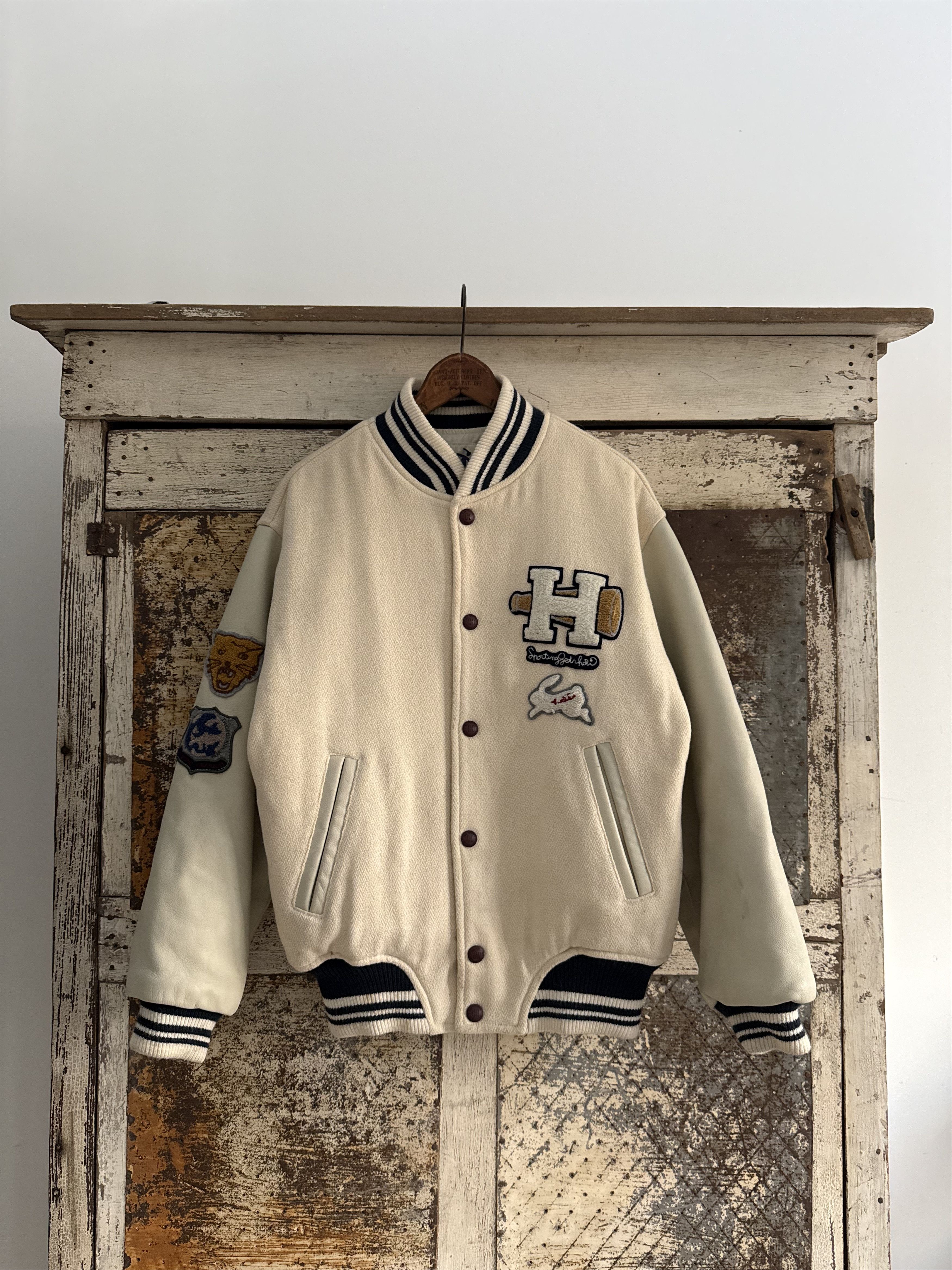 Hai Sporting Gear × Issey Miyake × Vintage Issey Miyake x Hai Sporting Gear Varsity Jacket Size US M / EU 48-50 / 2 - 1 Thumbnail