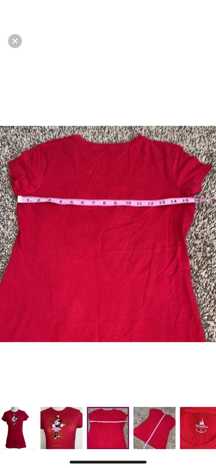 Disney Disney small Minnie Mouse fireworks tee Size S / US 4 / IT 40 - 6 Thumbnail