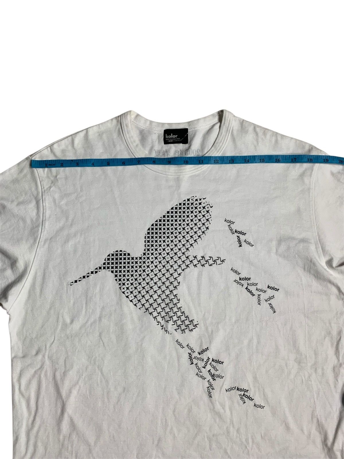 Kolor SS2005 Kolor white T-shirt Size US L / EU 52-54 / 3 - 5 Thumbnail