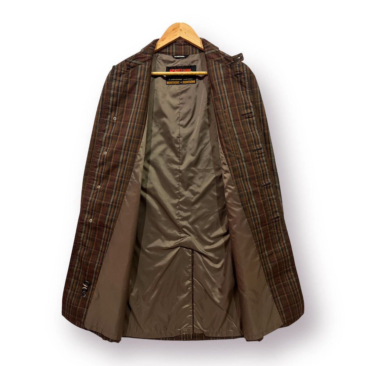 McGregor McGregor plaid long coat avant garde - M Size US M / EU 48-50 / 2 - 5 Thumbnail