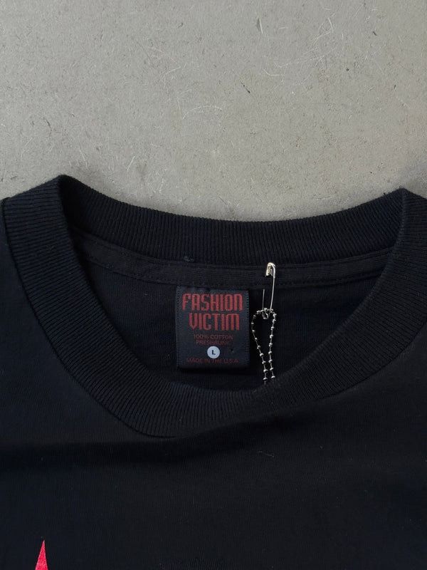 Fashion Victim Vintage 1995 Fashion Victim "Devil Head" Tee Black - M Size US M / EU 48-50 / 2 - 5 Thumbnail