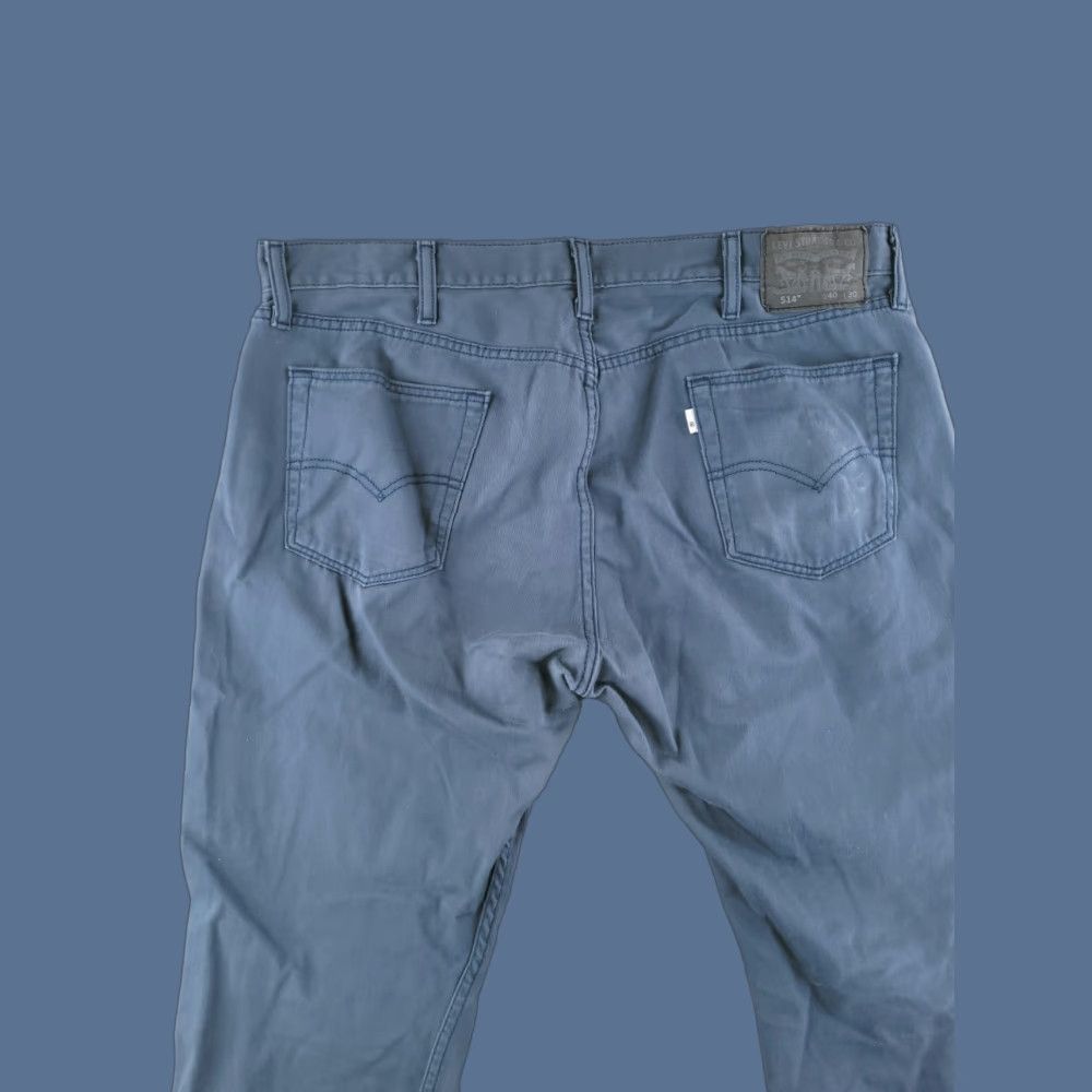 Levi's Levis Jeans Mens 40x30 Blue Straight Distressed 514 Khaki Chino Size US 40 / EU 56 - 1 Thumbnail