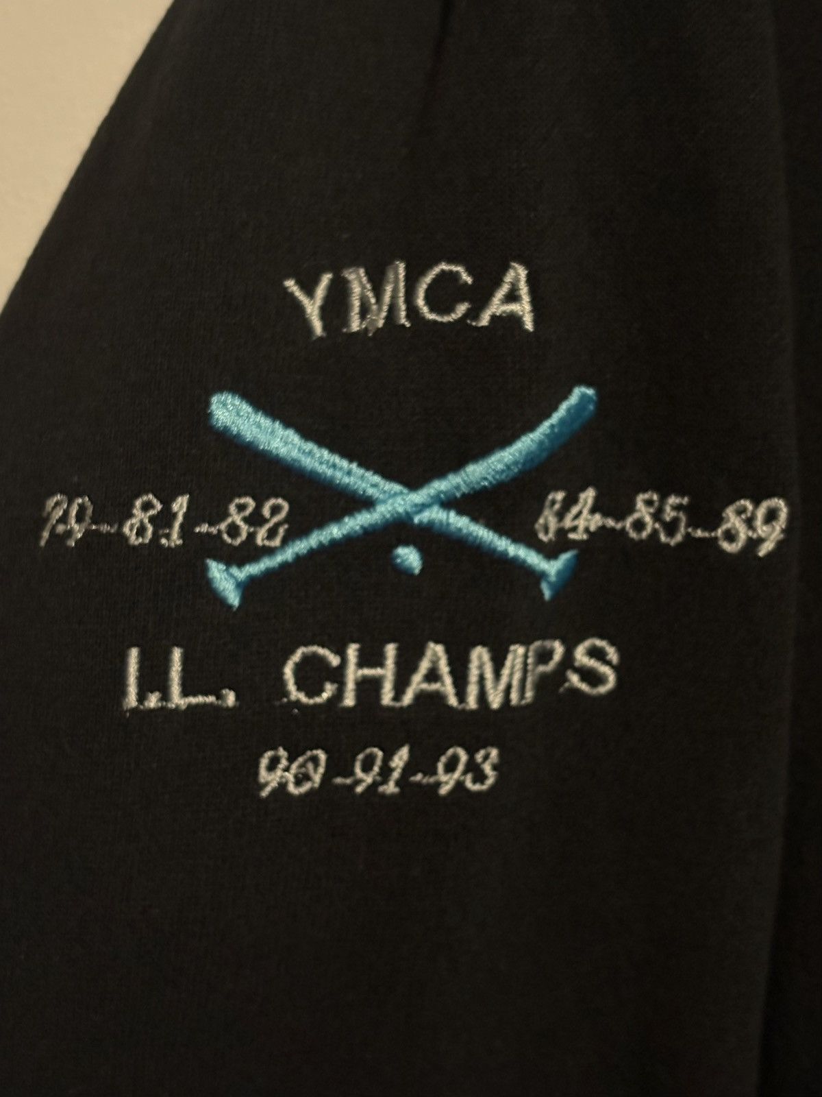 MLB VTG 90s MLB Majestic L.I.C. Eagles Letterman Varsity Jacket Size US L / EU 52-54 / 3 - 4 Thumbnail