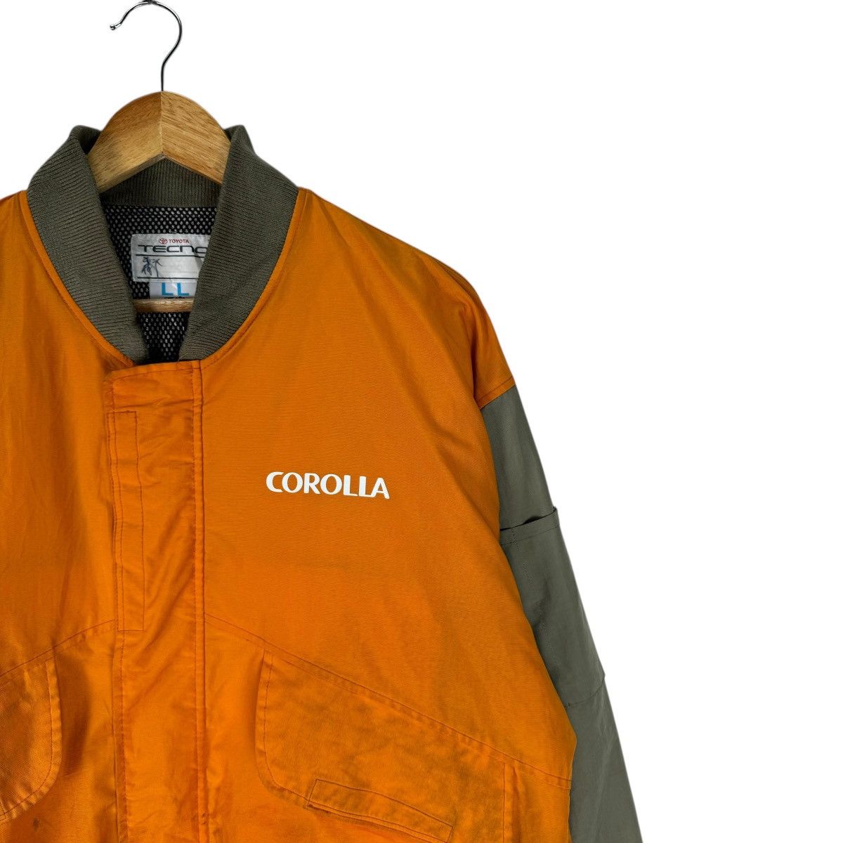 Japanese Brand ☀️TOYOTA COROLLA RACING MA-1 BOMBER JACKET Size US L / EU 52-54 / 3 - 4 Thumbnail