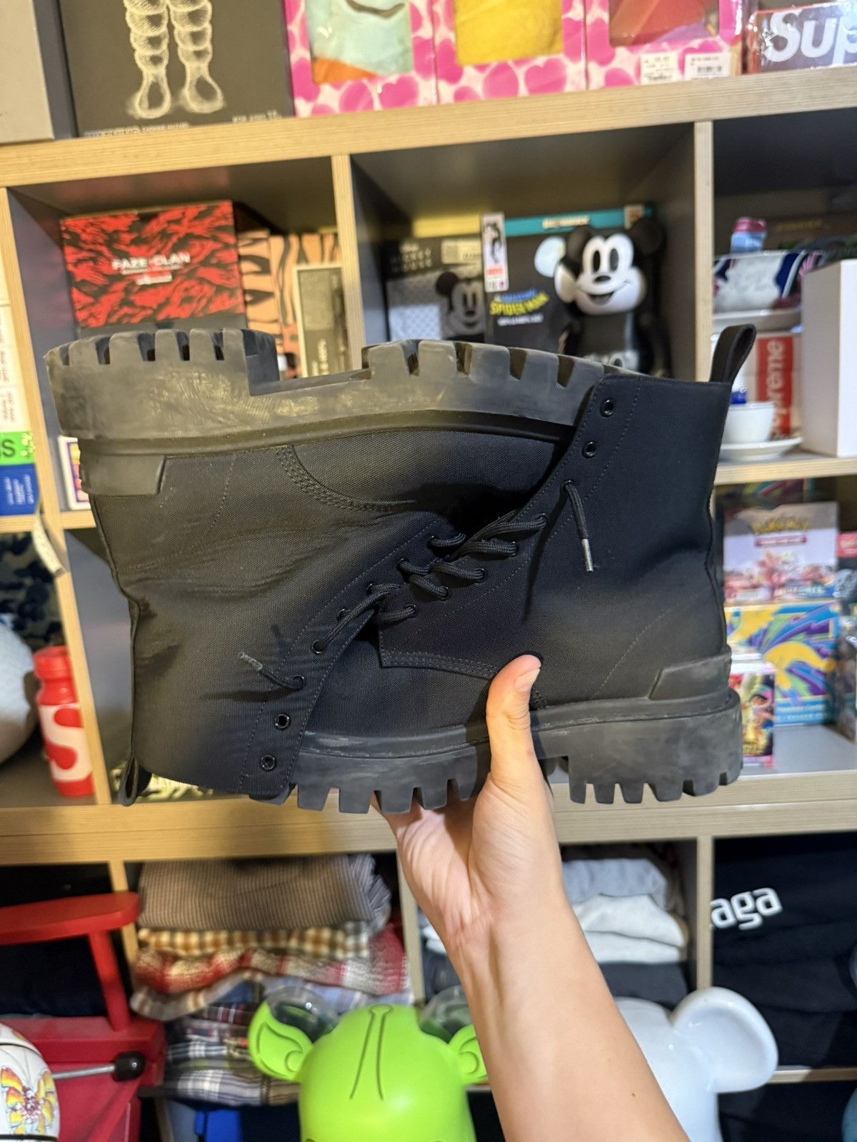 Balenciaga Balenciaga Black Nylon Strike Boot Size US 9 / EU 42 - 4 Thumbnail