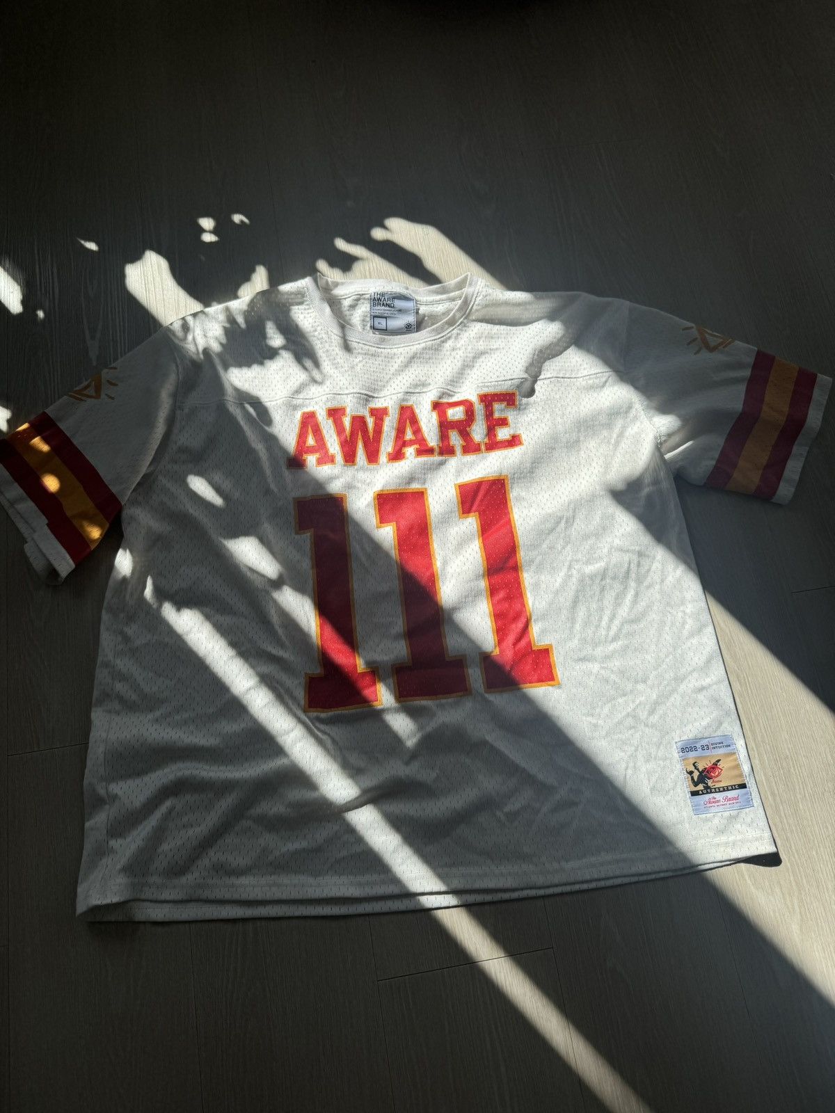 Other AWARE BRAND Mens 111 Jersey In White/multi Size US XL / EU 56 / 4 - 2 Thumbnail