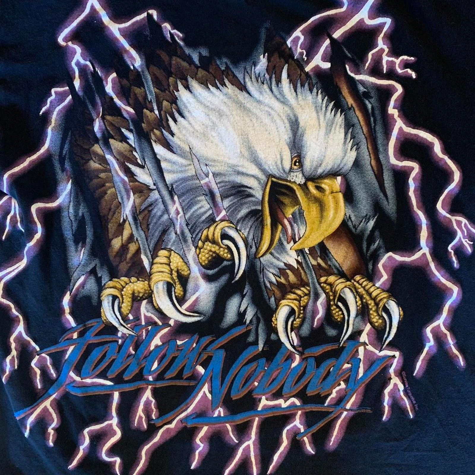 Other Vintage 90s American Thunder Eagle lightning AOP Size US L / EU 52-54 / 3 - 2 Thumbnail