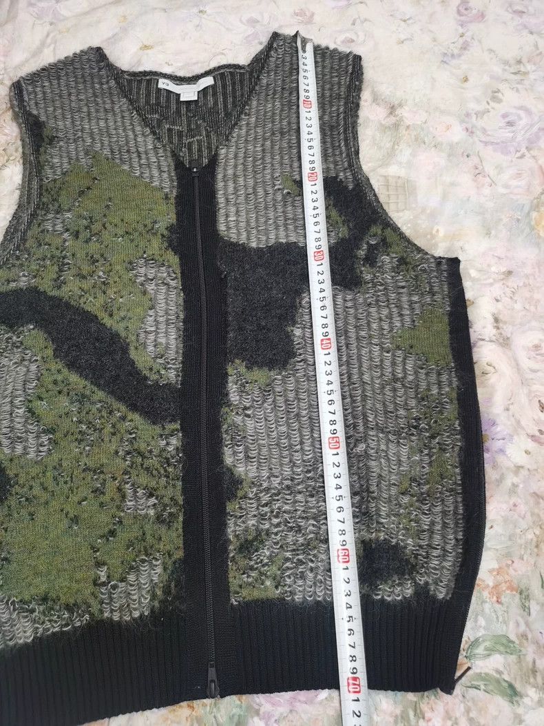 Y-3 Y-3 Mohair Camo Vest Size US S / EU 44-46 / 1 - 7 Thumbnail