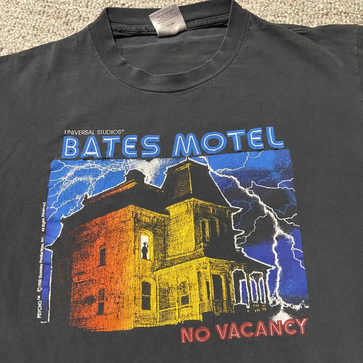 90s Bates Motel Psycho Horror Shirt