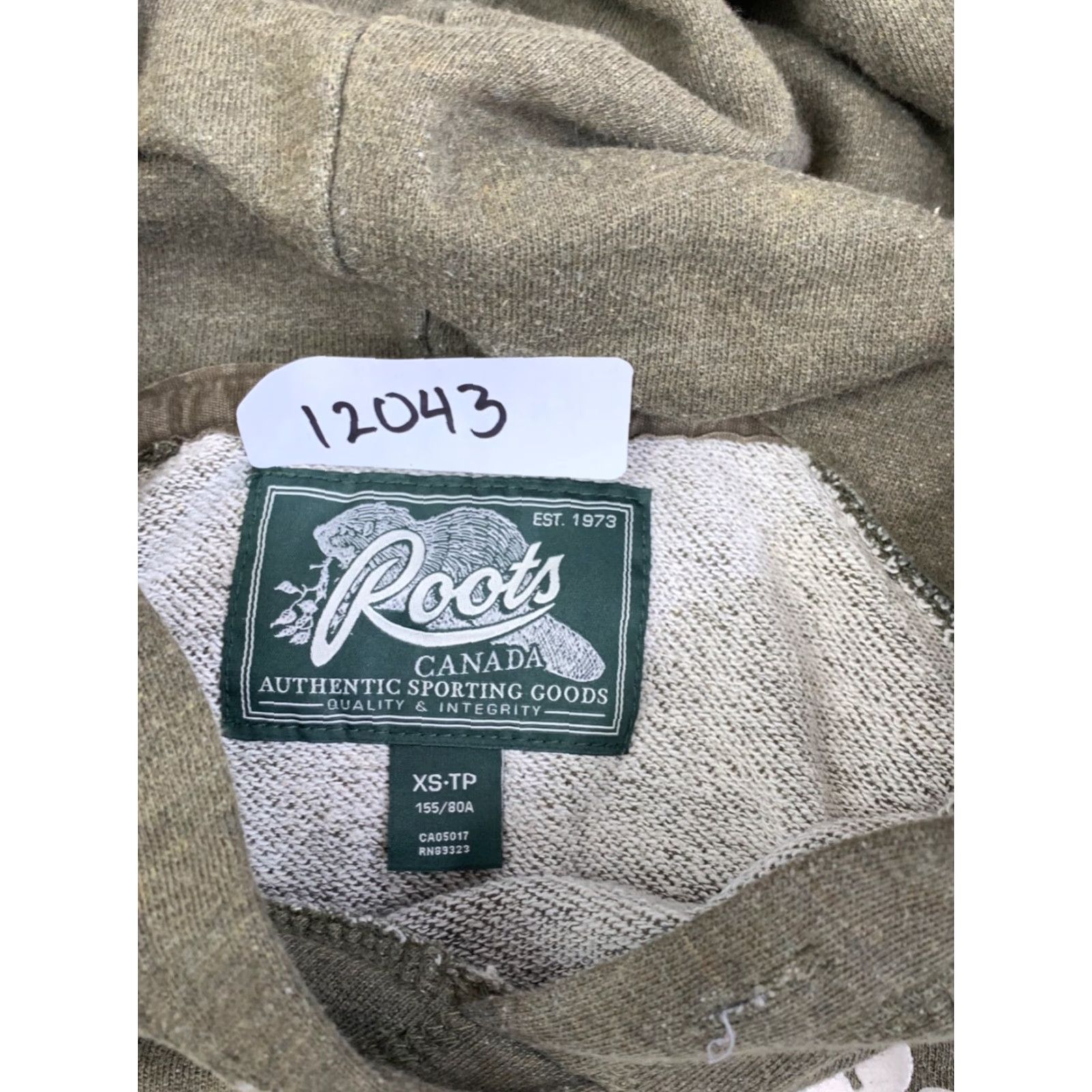 Roots Roots Canada Hoodie Womens XS Green Logo Pullover Casual Open to review? Size XS / US 0-2 / IT 36-38 - 4 Thumbnail