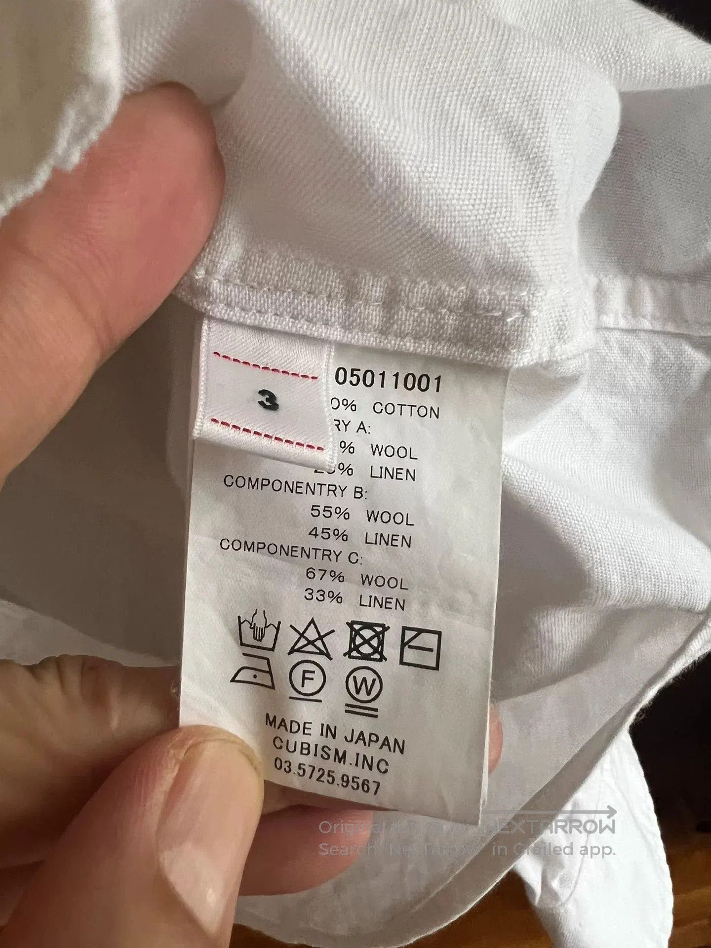 Visvim visvim white drop sleeve shirt. Size US M / EU 48-50 / 2 - 6 Thumbnail