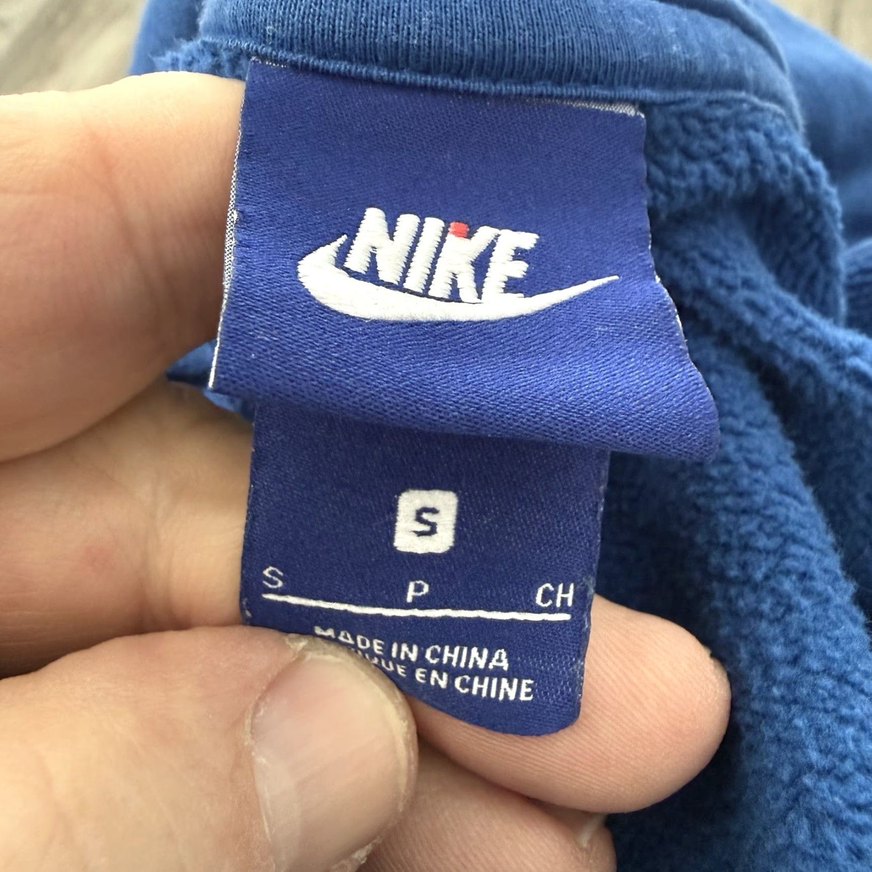 Nike Nike Hoodie Sweatshirt Mens Small Blue Full Zip Logo Athletic Sports Size US S / EU 44-46 / 1 - 2 Thumbnail