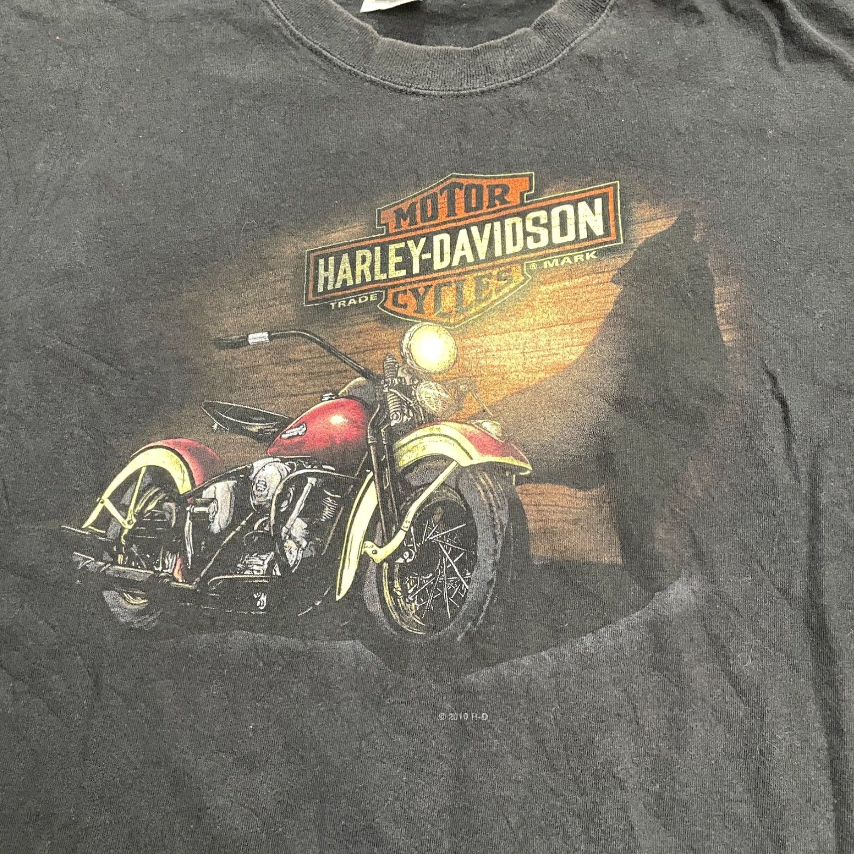 Harley Davidson Harley-Davidson Hanes Beefy-T Graphic T-Shirt Womens XL Black Cotton Crew Tee Size XL / US 12-14 / IT 48-50 - 4 Thumbnail